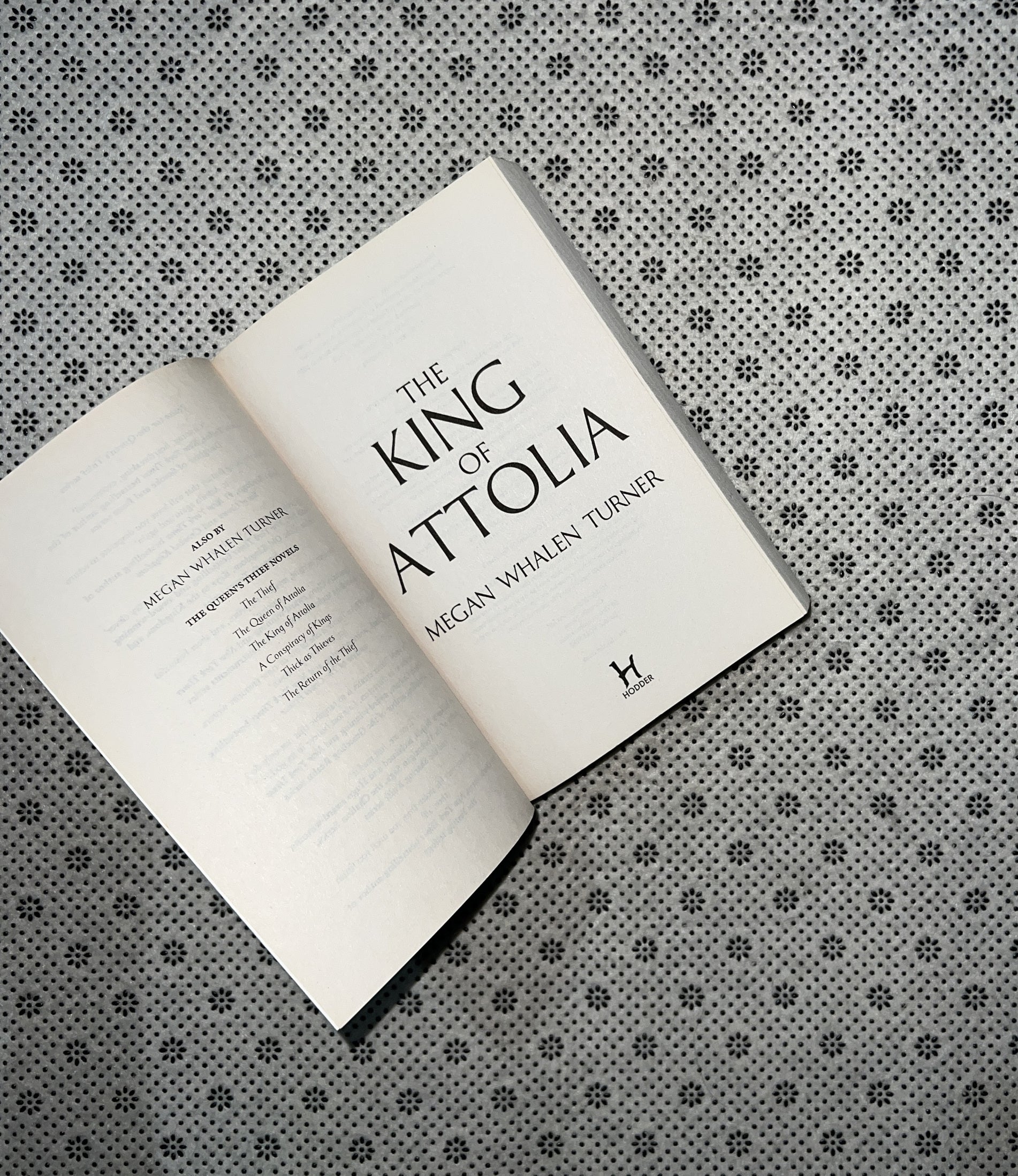 THE KING OF ATTOLIA: The Third Book In The Queen's Thief series by Megan Whalen Turner