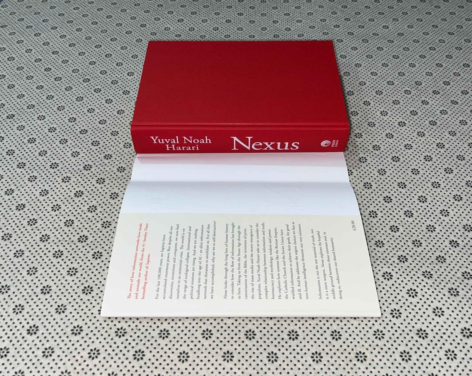 nexus a brief history of information networks from the stone age to ai by yuval noah harari