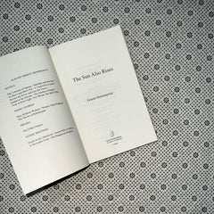 the sun also rises by ernest hemingway