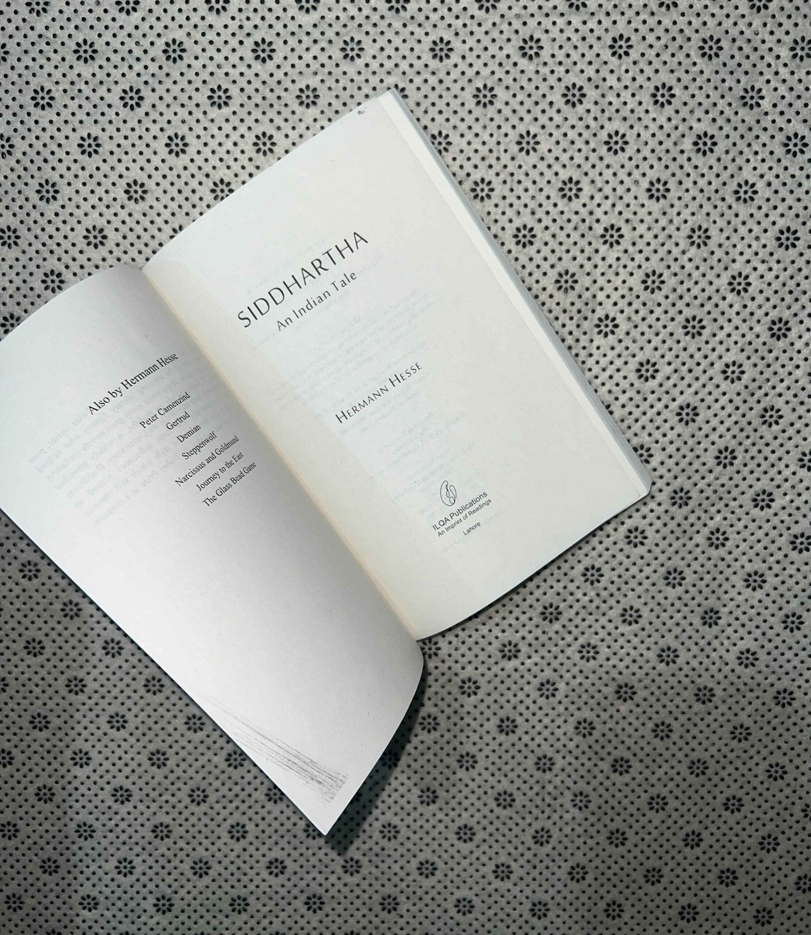 siddhartha an indian tale by hermann hesse
