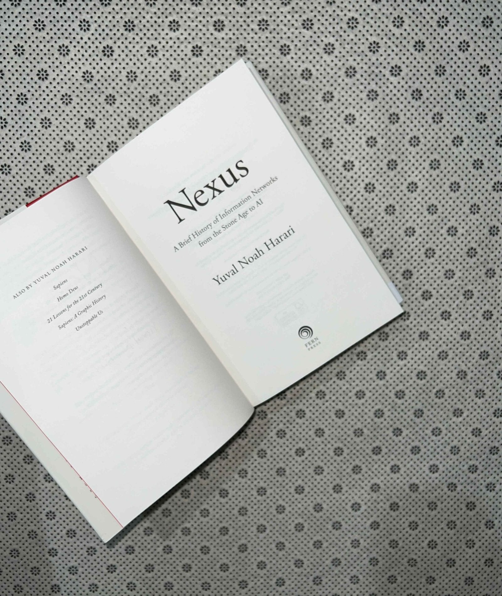 nexus a brief history of information networks from the stone age to ai by yuval noah harari