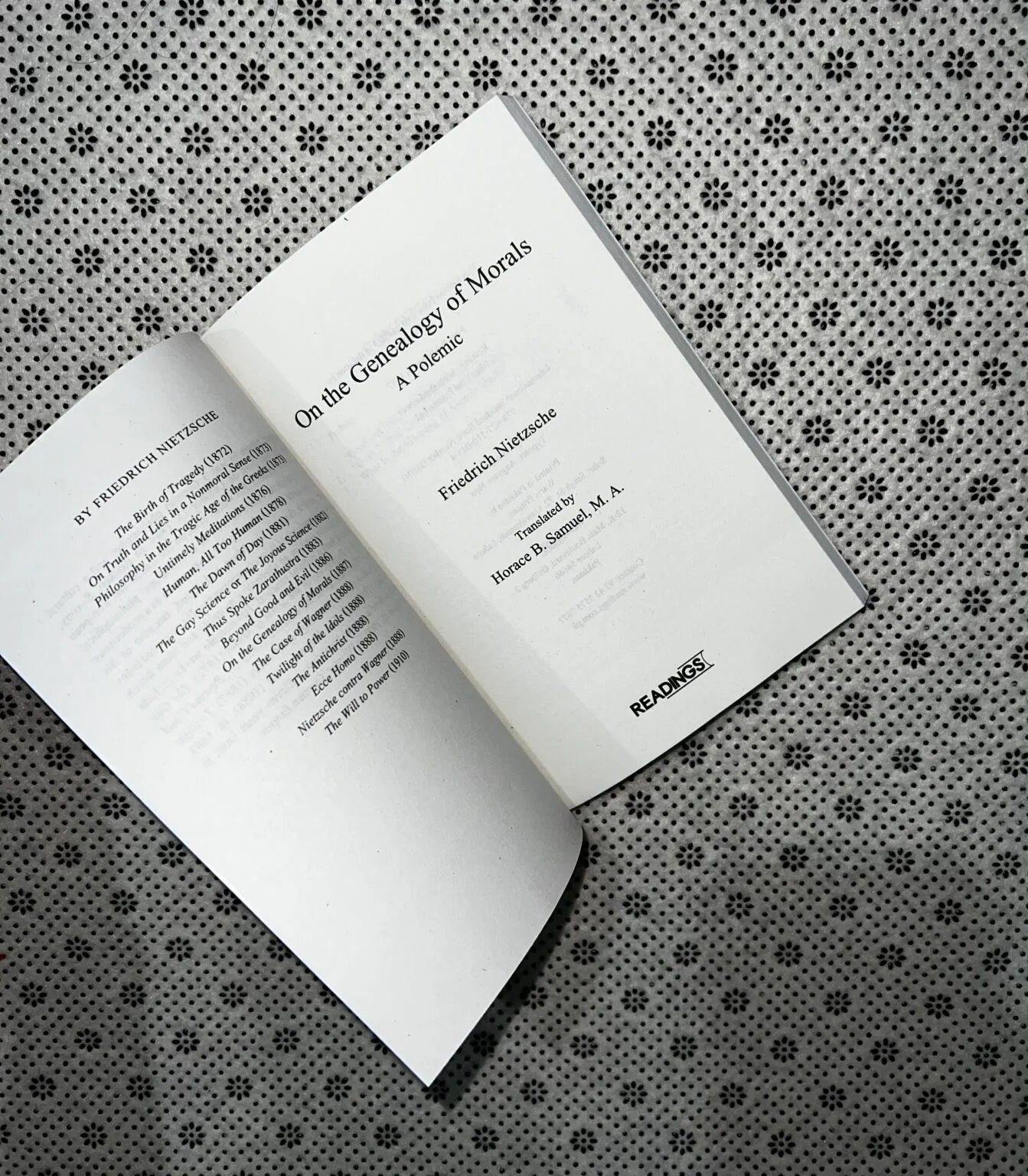 on the genealogy of morals by friedrich nietzsche