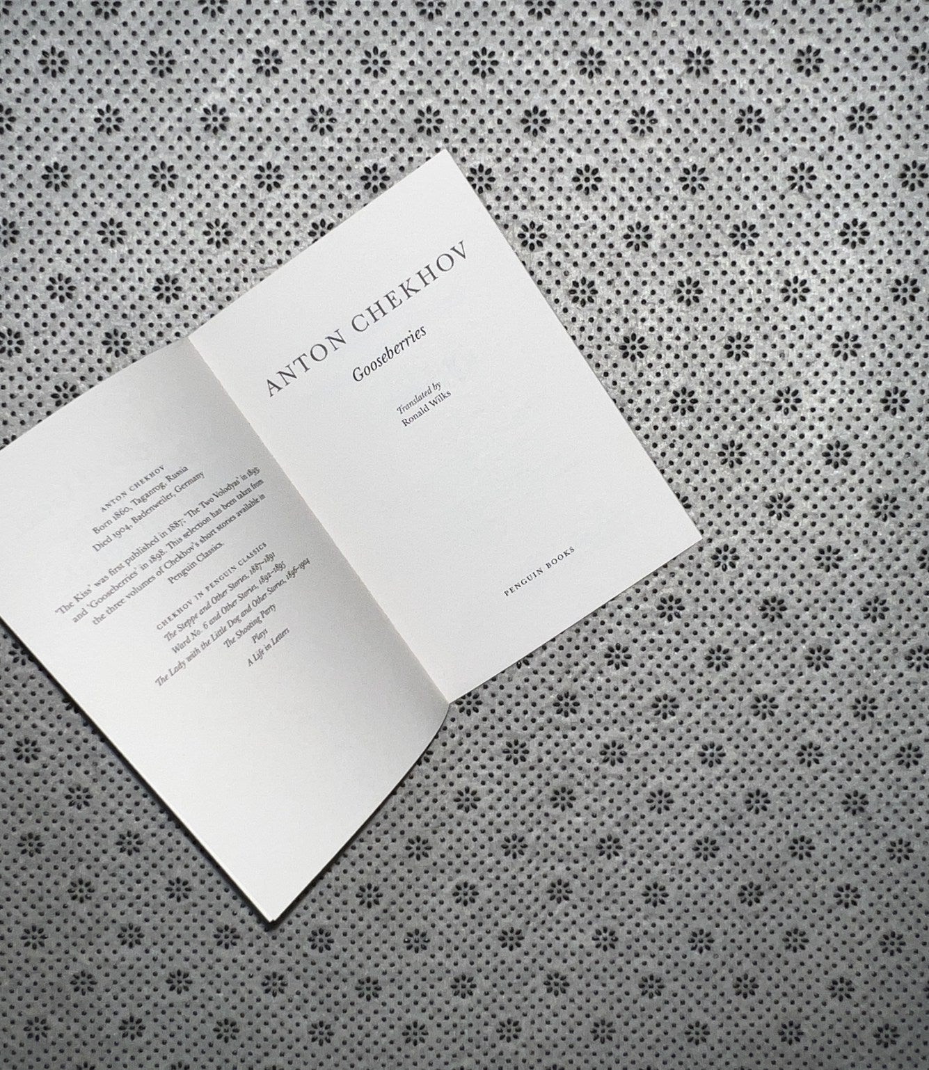 GOOSEBERRIES by Anton Chekhov 