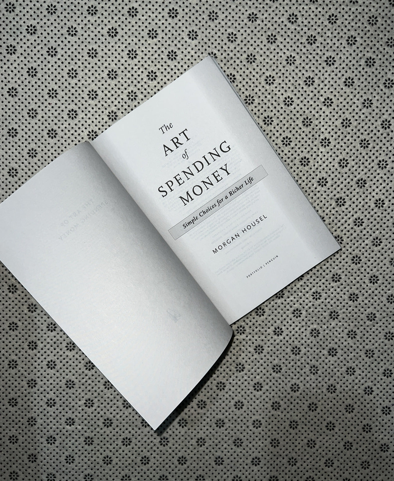 THE ART OF SPENDING MONEY by Morgan Housel