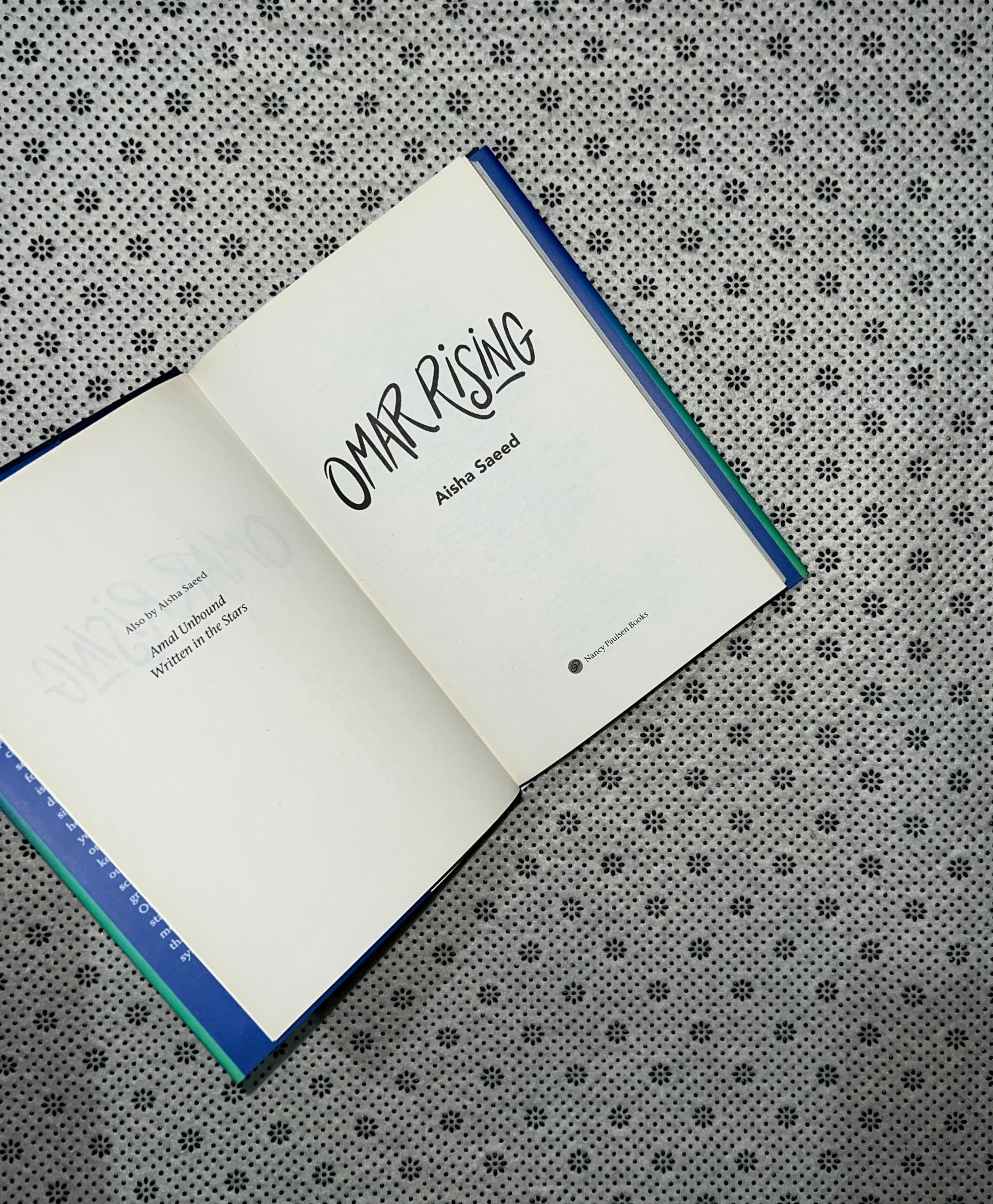 Omar Rising Objects OMAR RISING by Aisha Saeed – Booksturner