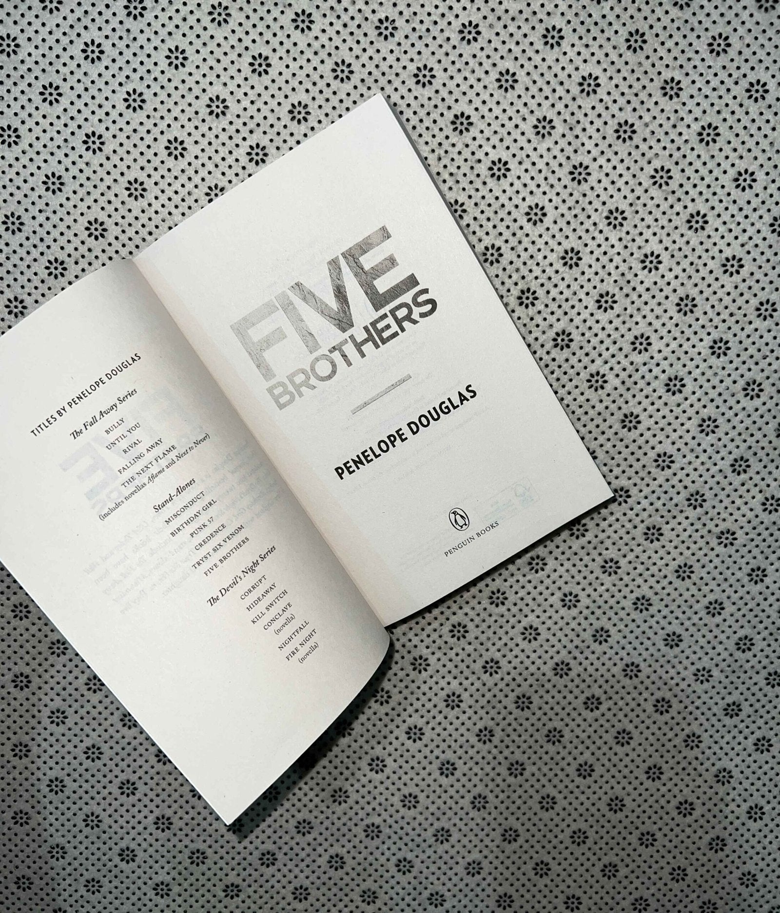 five brothers by penelope douglas