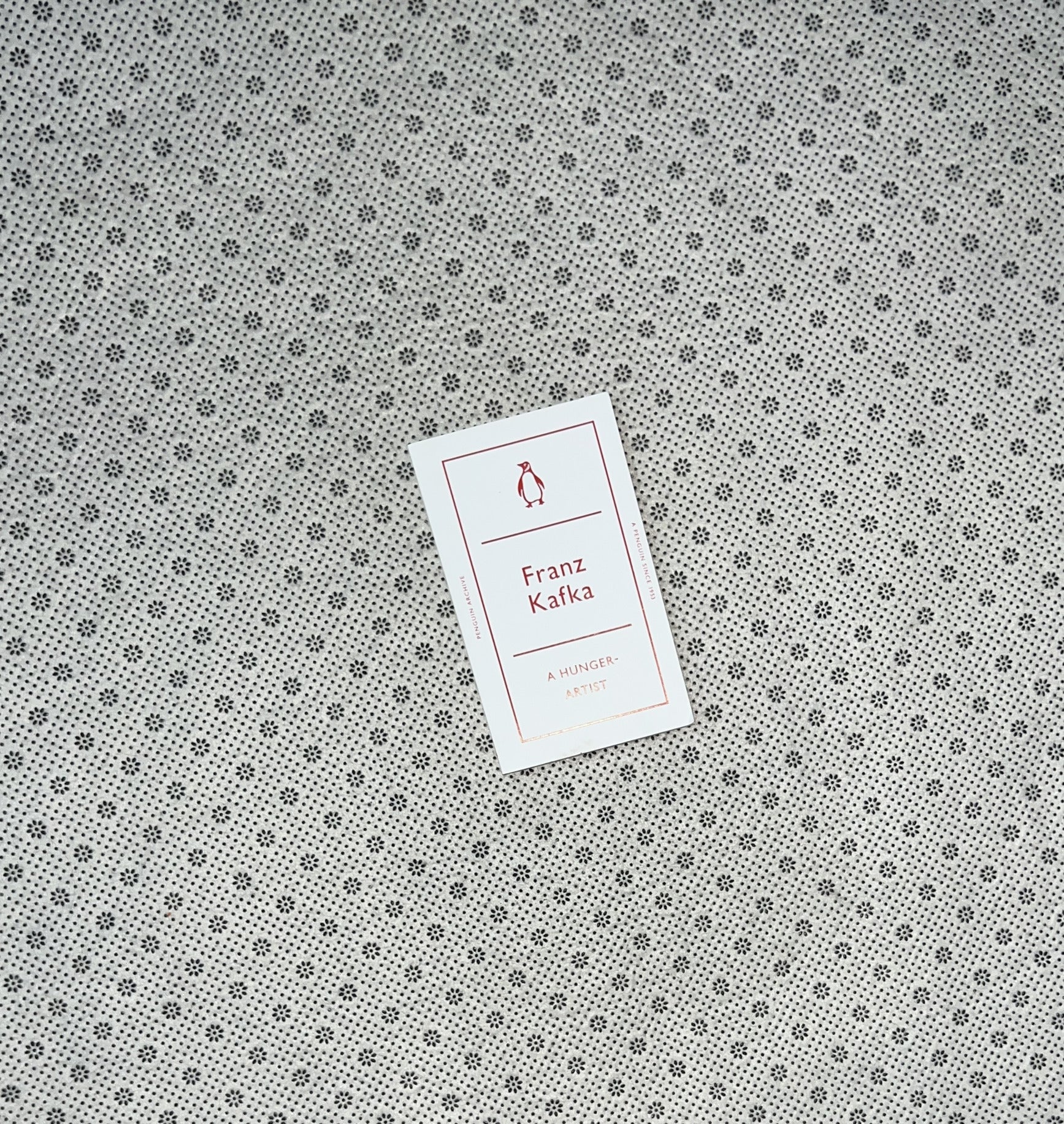 A HUNGER-ARTIST (Penguin archive) by Franz Kafka