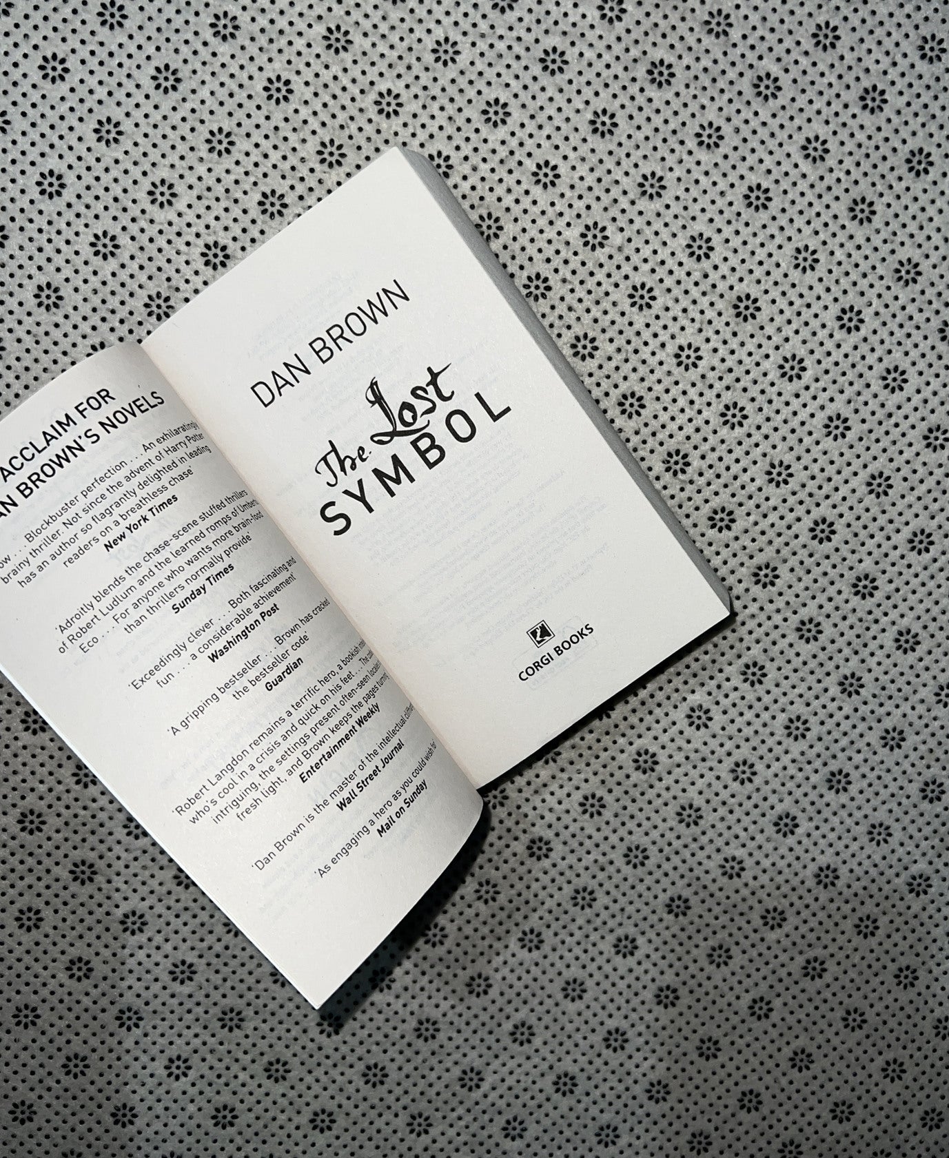 THE LOST SYMBOL by Dan Brown
