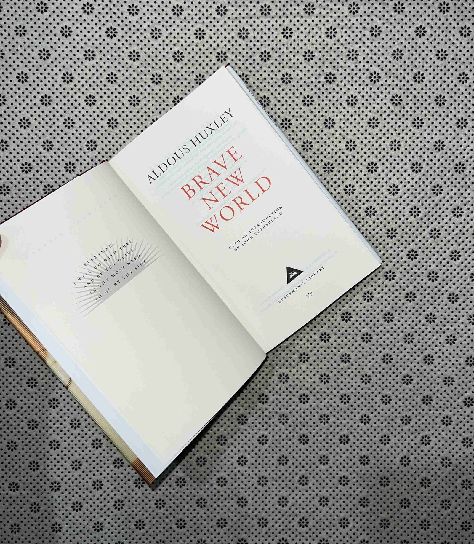 brave new world everymans library by aldous huxley