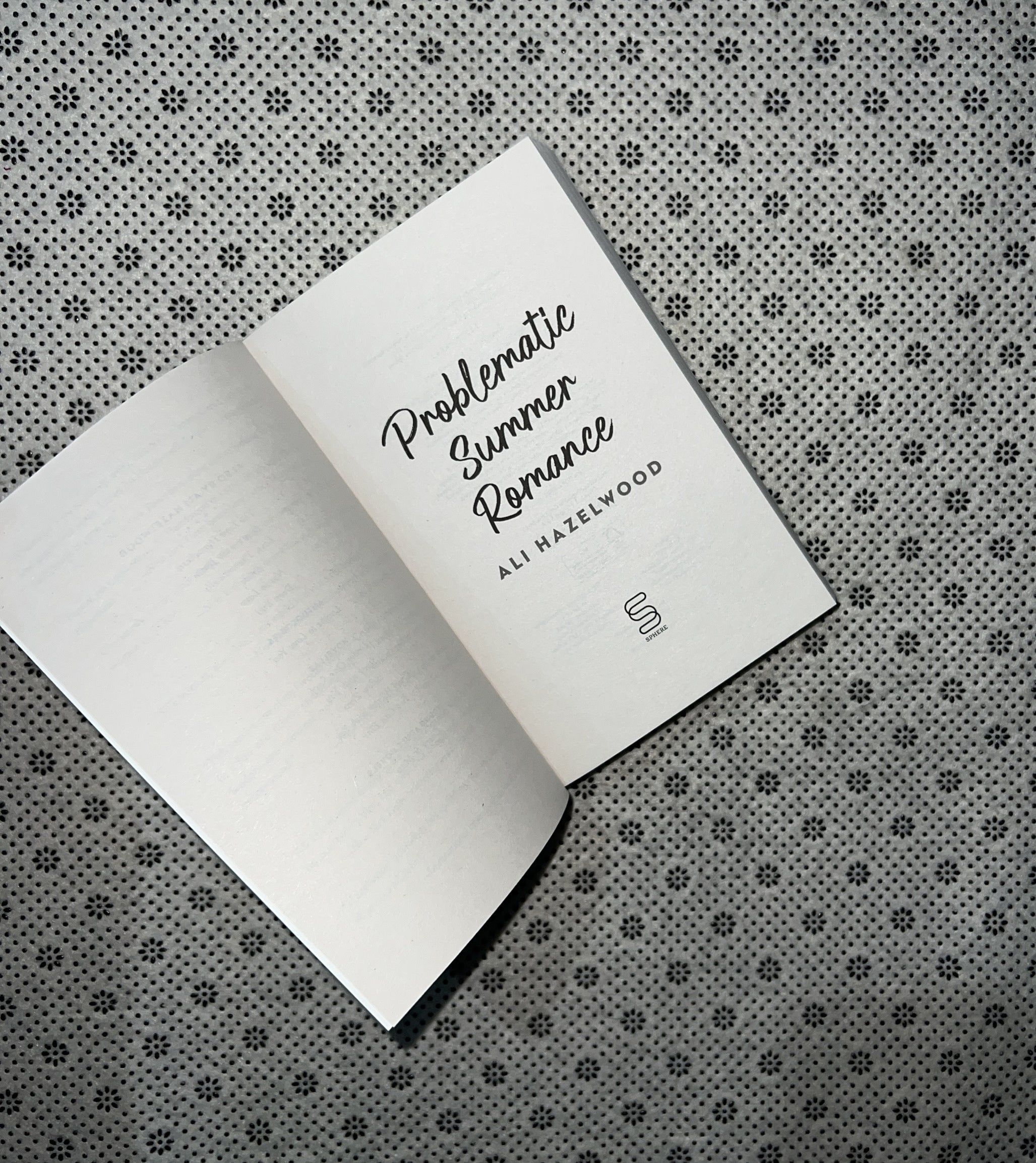 PROBLEMATIC SUMMER ROMANCE by Ali Hazelwood
