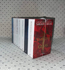 throne of glass series box set by sarah j maas
