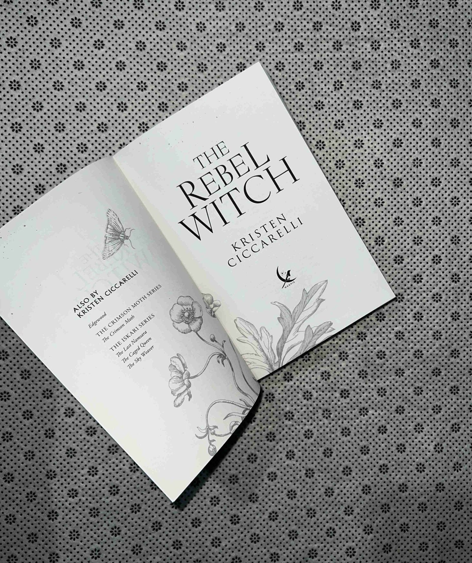 the rebel witch the crimson moth series book 2 by kristen ciccarelli