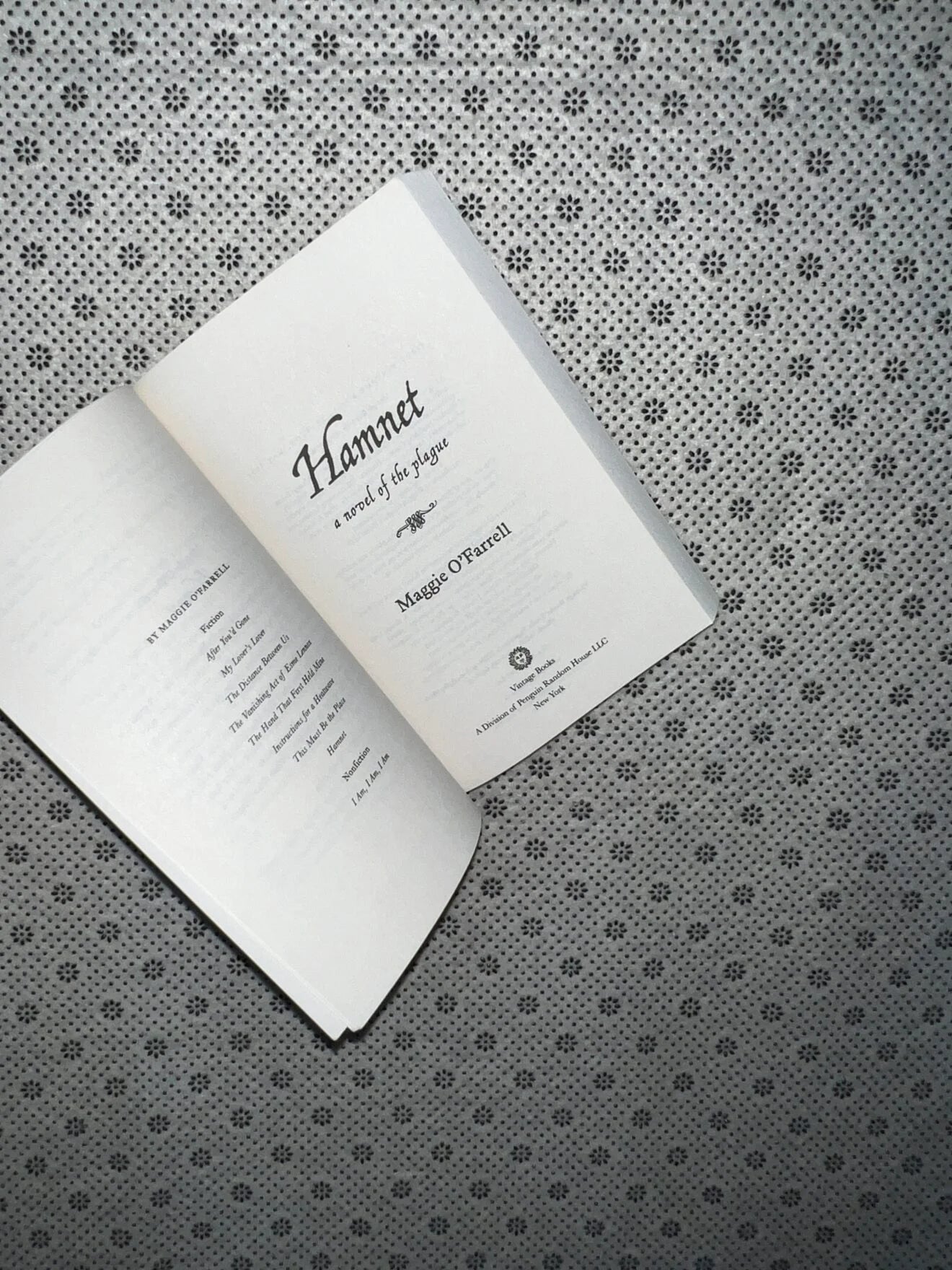 hamnet by maggie ofarrell