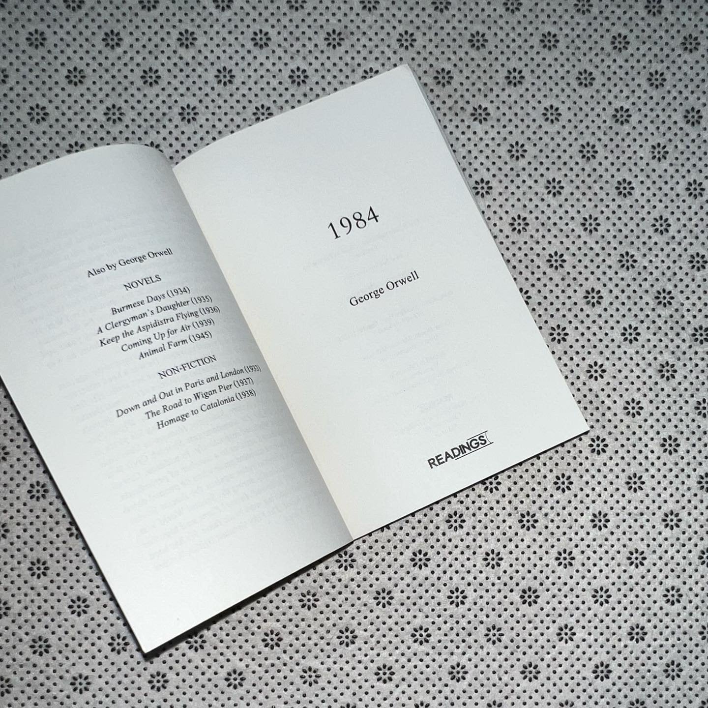 1984 reading classics by george orwell