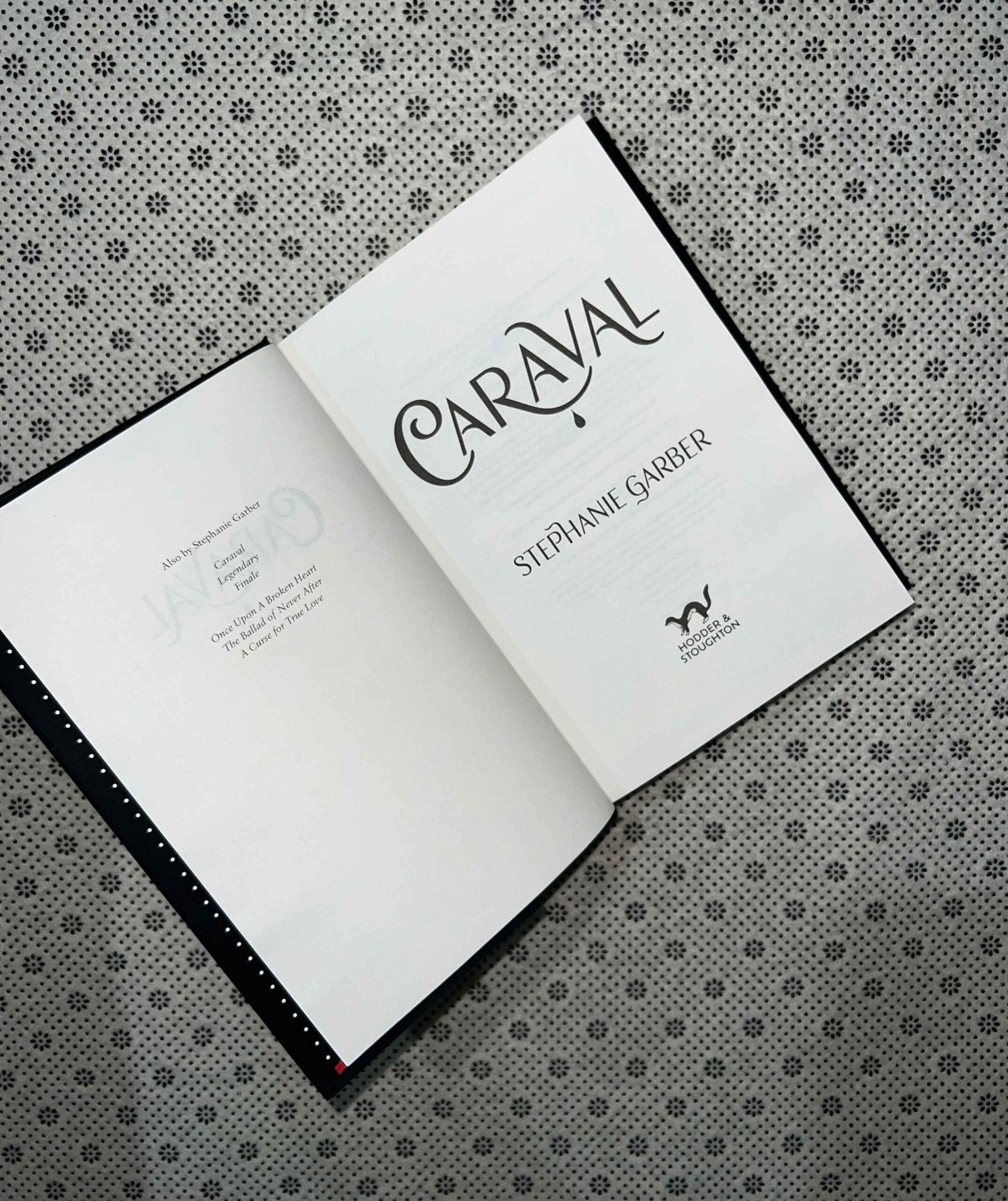 caraval caraval series book 1 special rejacketed edition by stephanie garber
