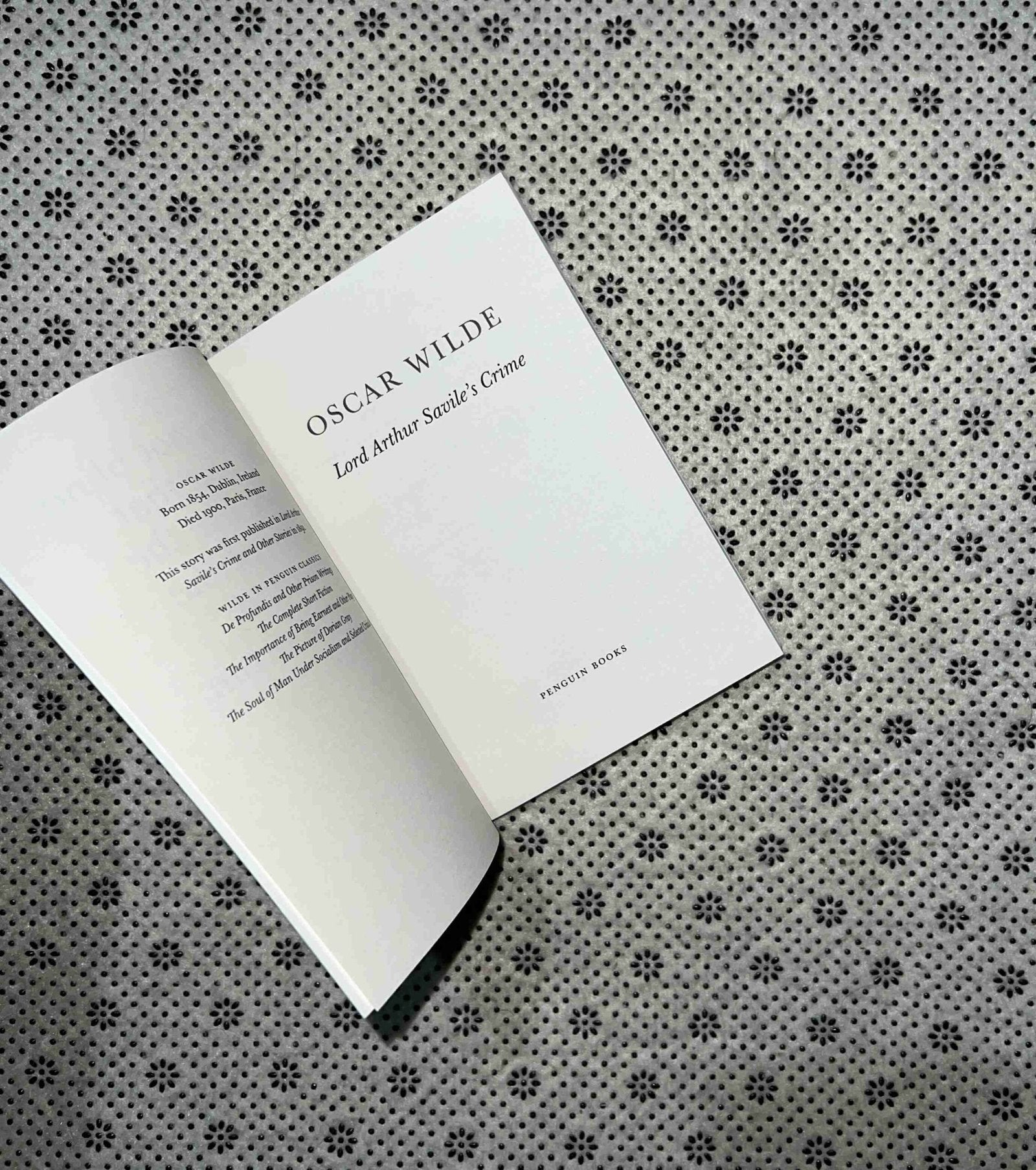 lord arthur saviles crime little black classics 59 by oscar wilde