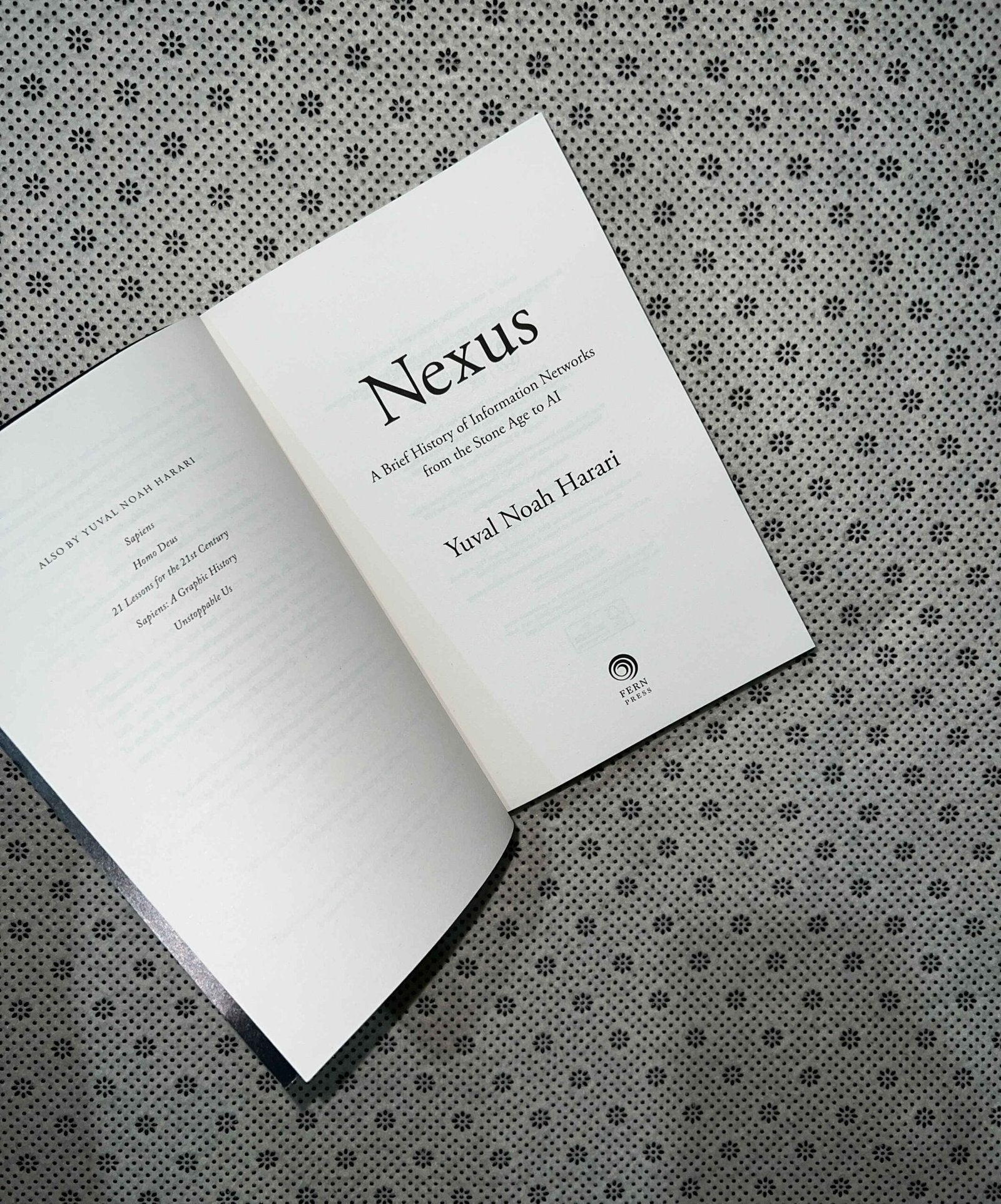 nexus a brief history of information networks from the stone age to ai by yuval noah harari 1