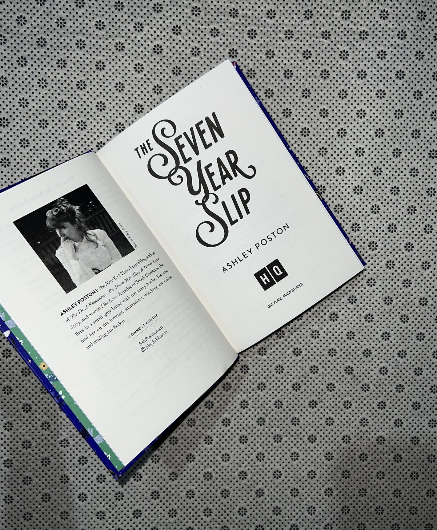 THE SEVEN YEAR SLIP (Collector's Edition) by Ashley Poston