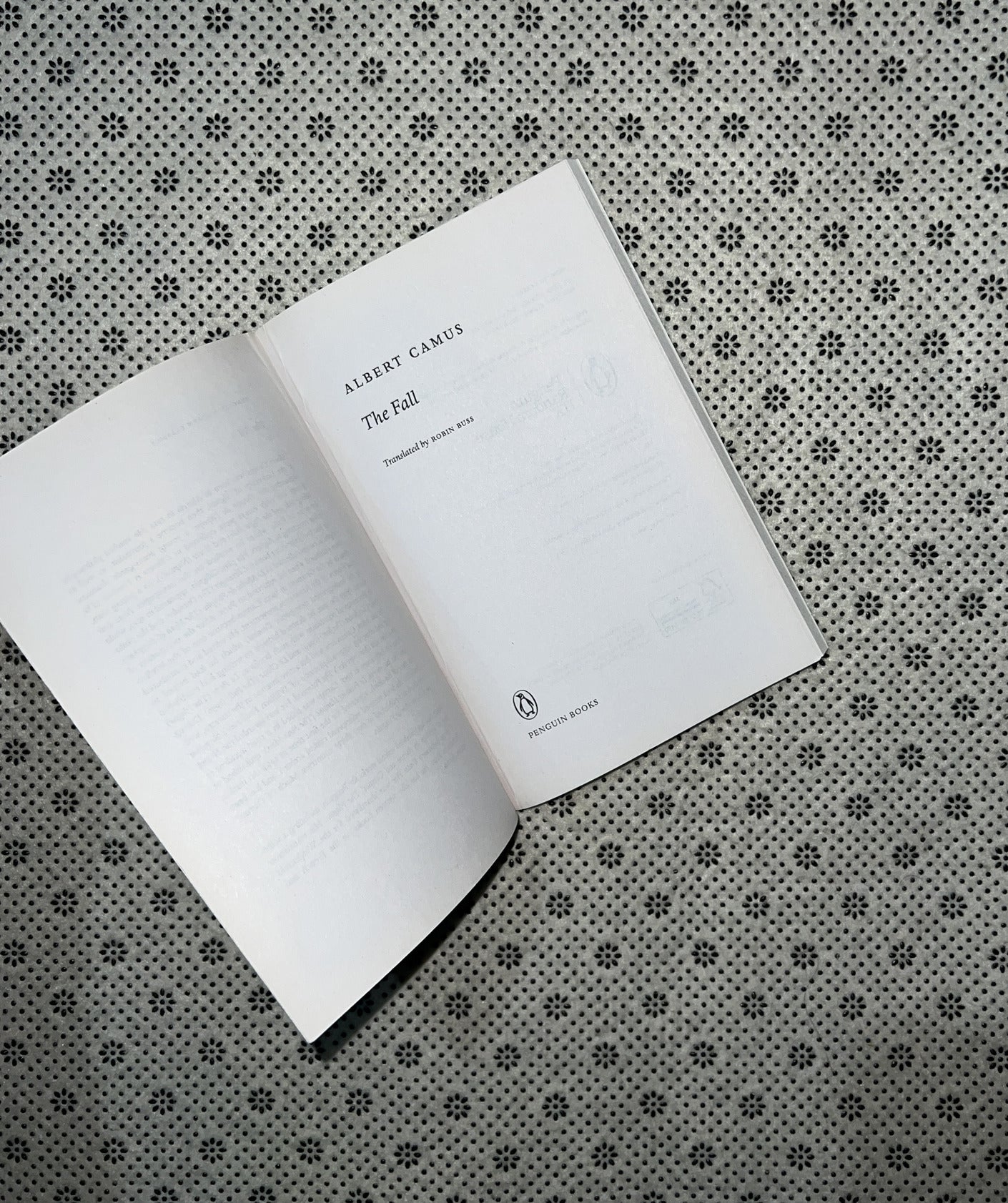 THE FALL by Albert Camus 