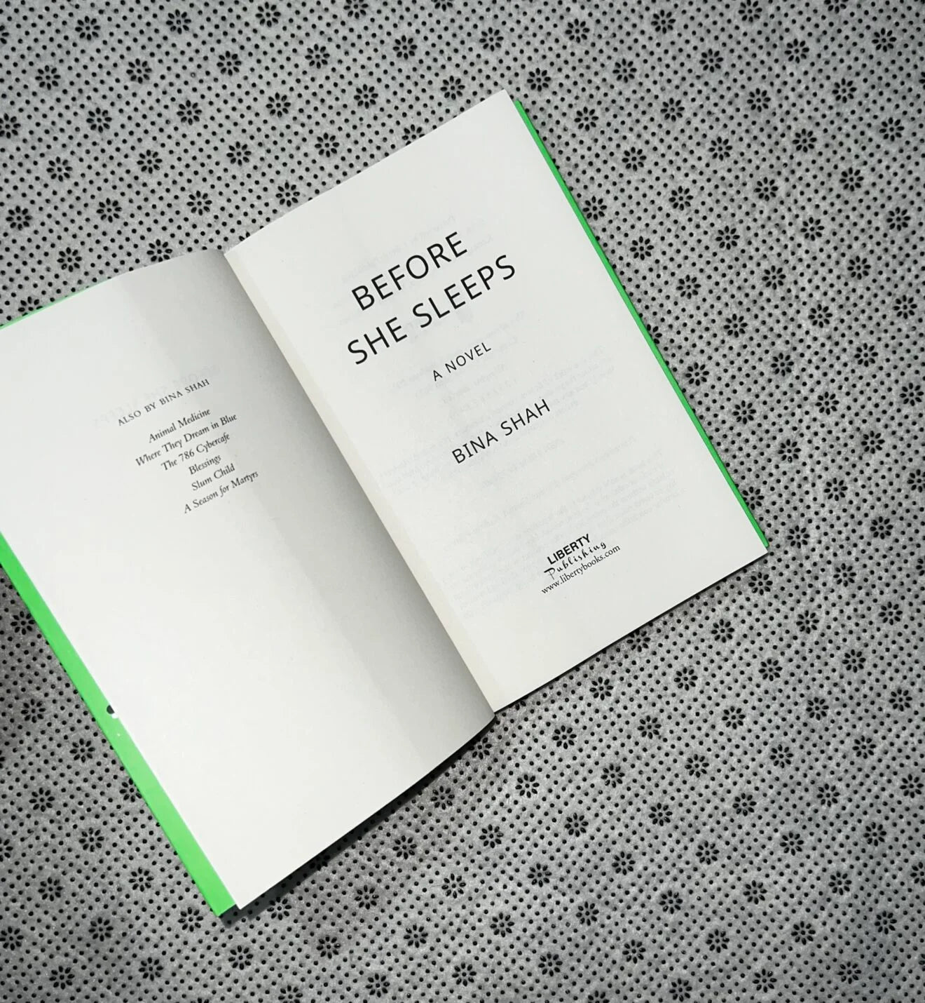 before she sleeps by bina shah