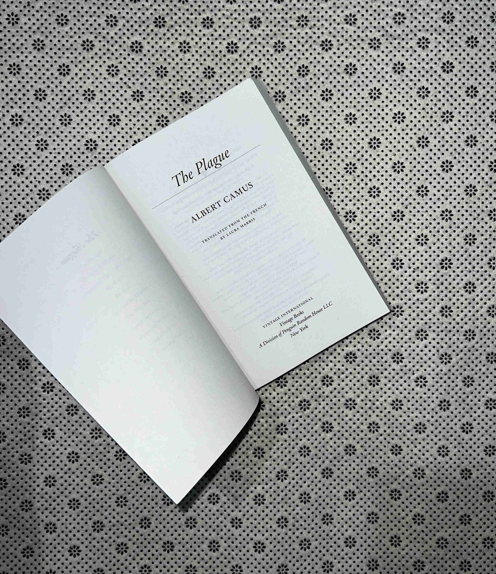 the plague a new translation by laura marris by albert camus