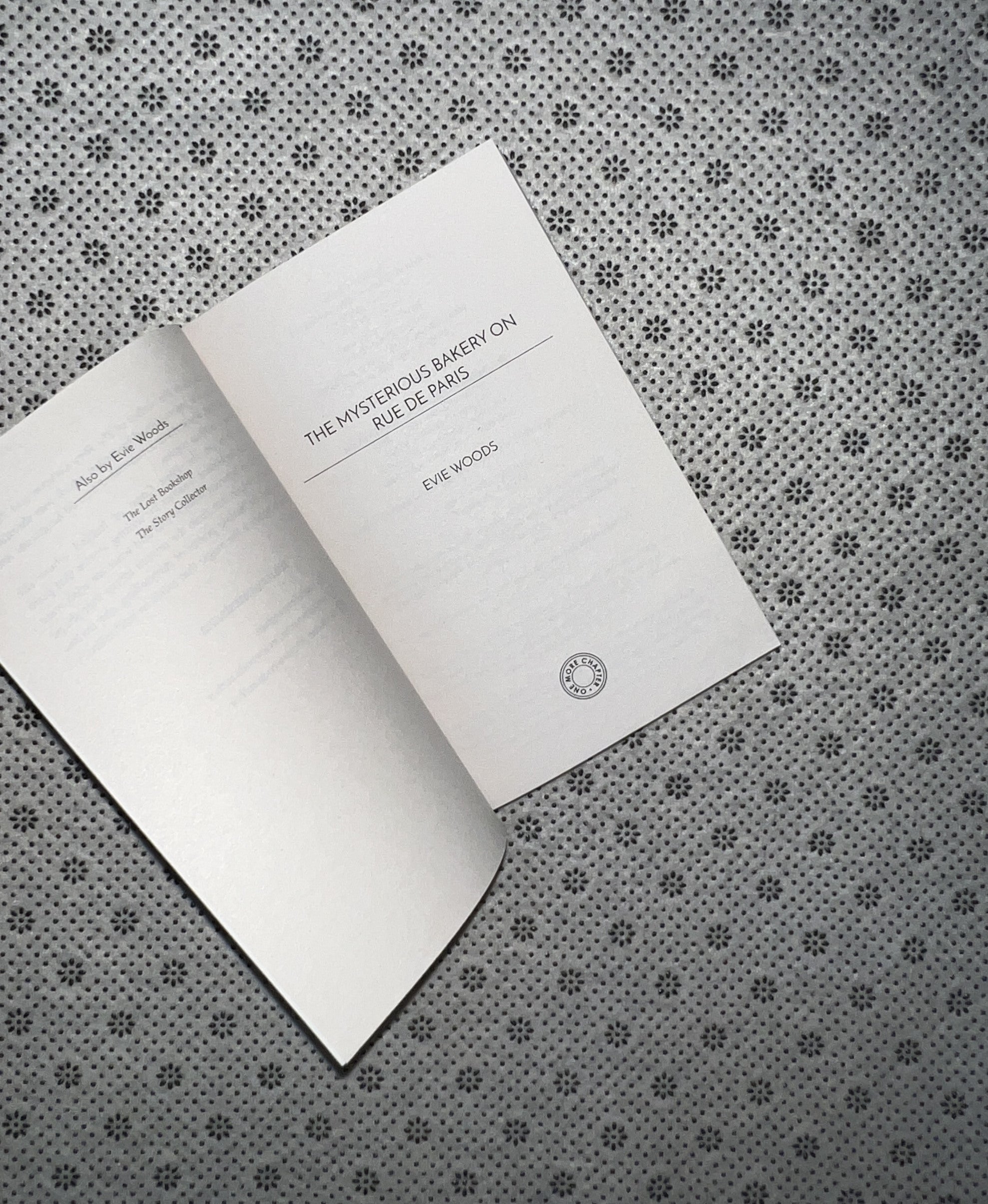 THE MYSTERIOUS BAKERY ON RUE DE PARIS by Evie Woods – Booksturner