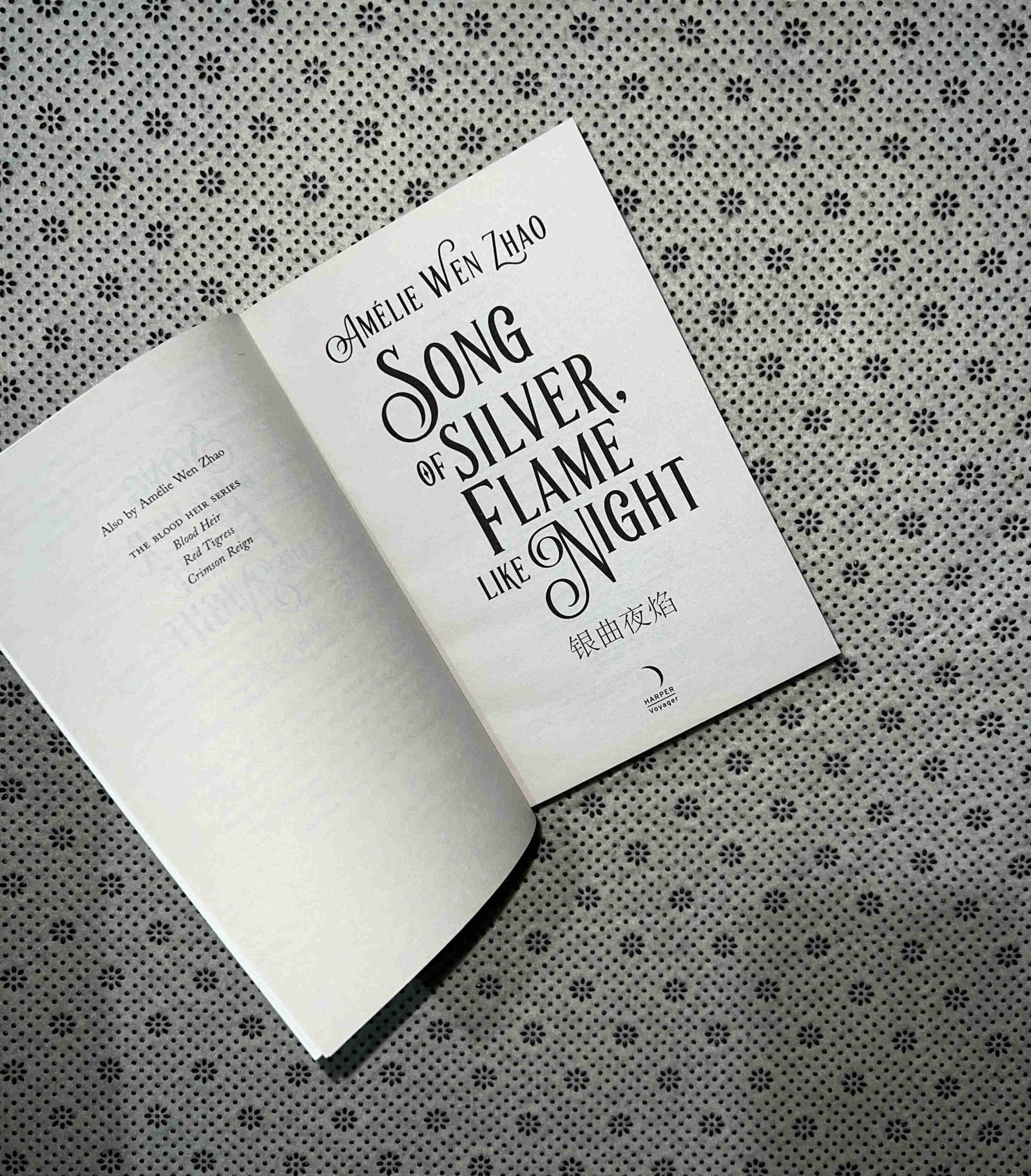 song of silver flame like night song of the last kingdom series book 1 by am lie wen zhao 1