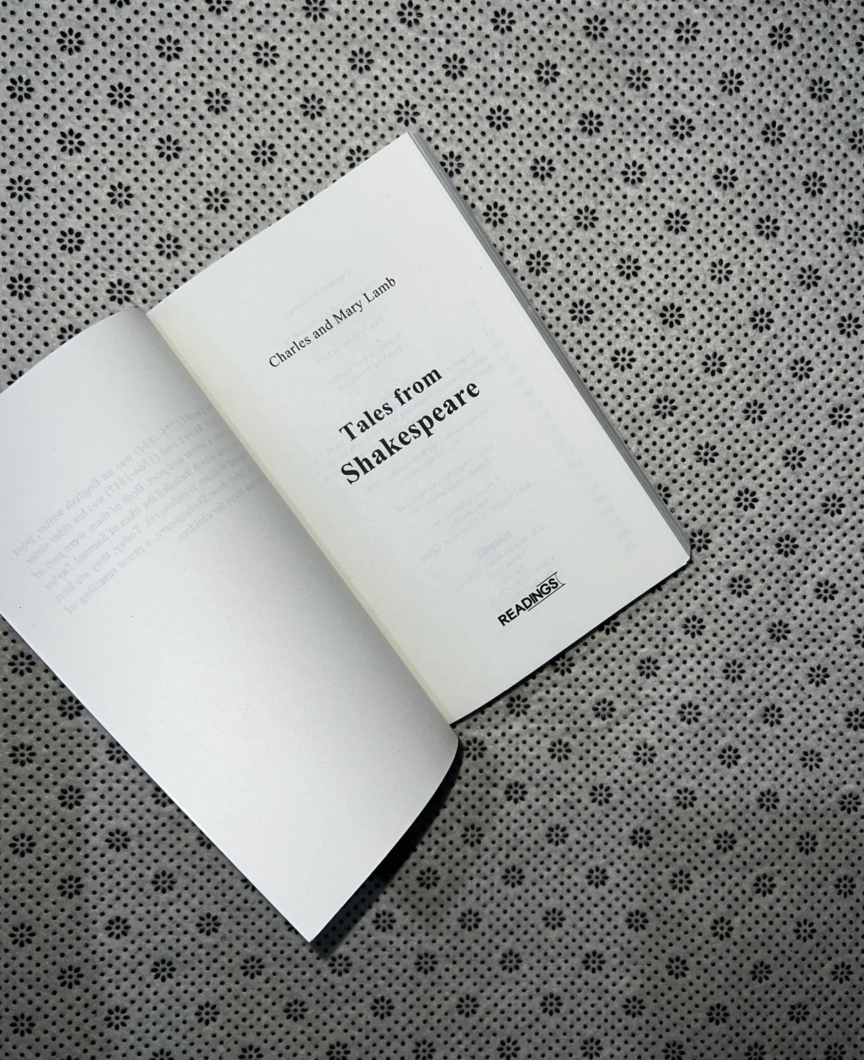 TALES FROM SHAKESPEARE by Charles and Mary Lamb 