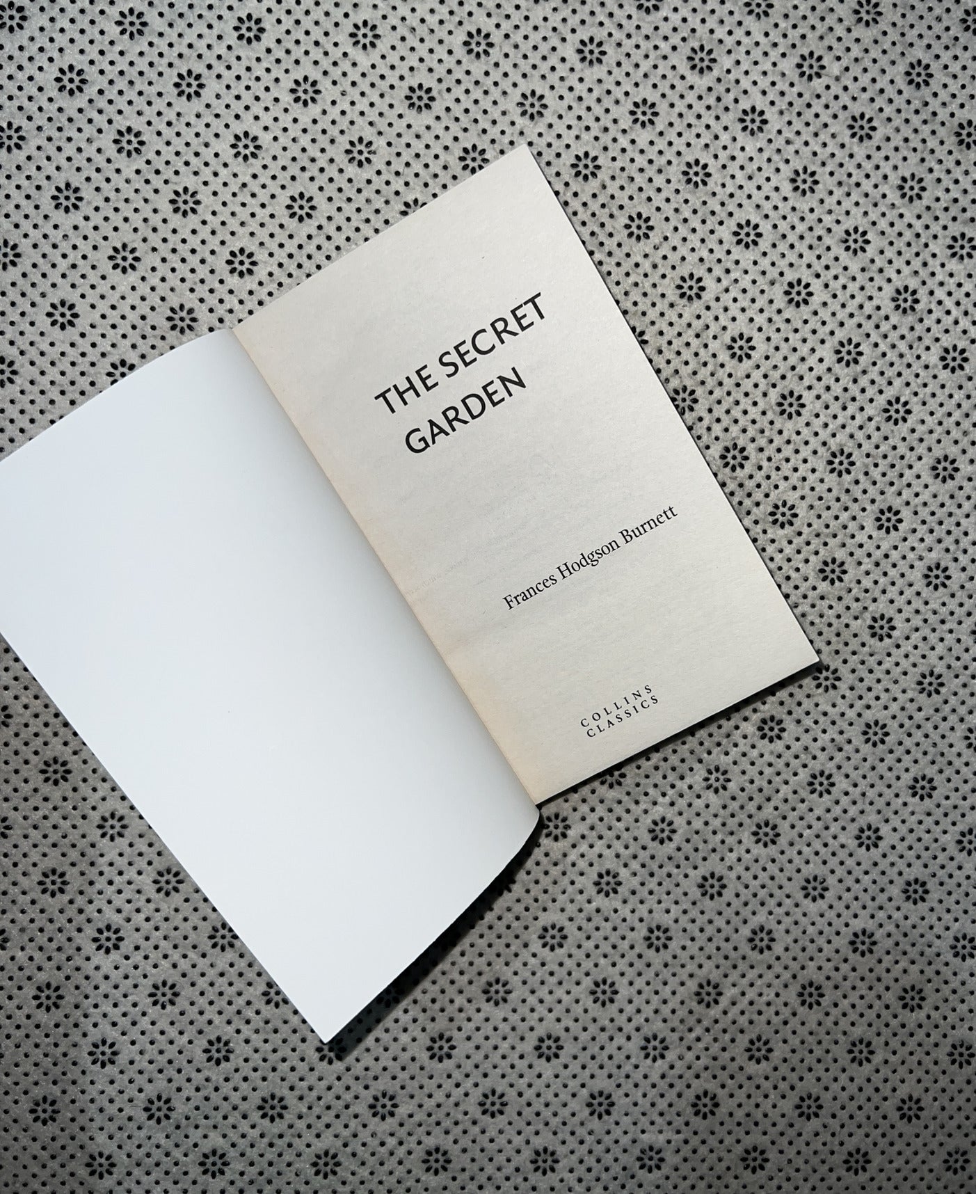 THE SECRET GARDEN by Frances Hodgson Burnett