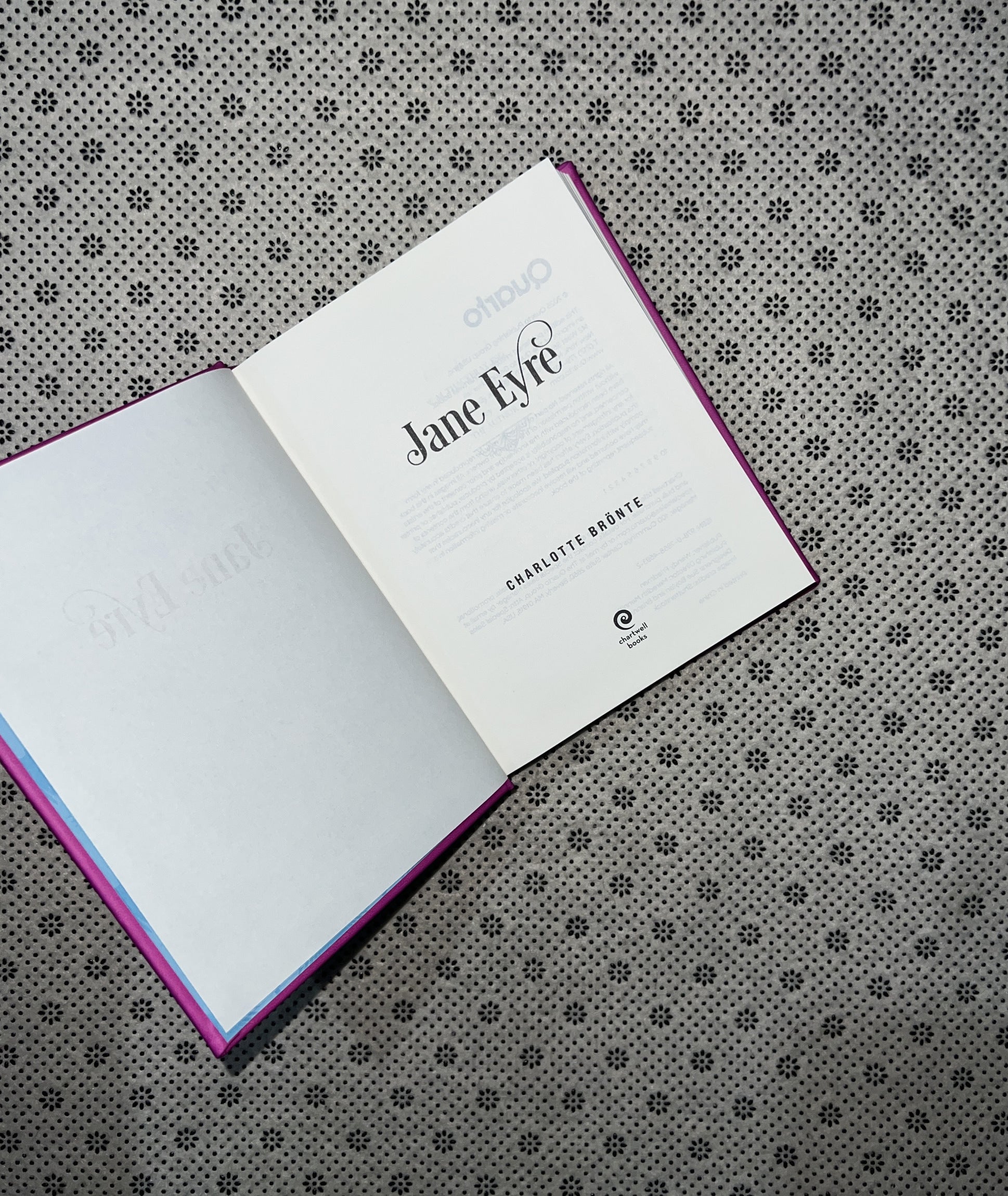 JANE EYRE (Chartwell Deluxe Editions) by Charlotte Bronte