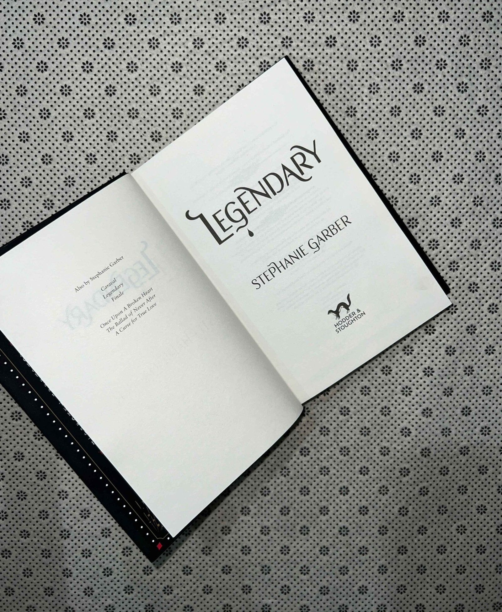 legendary caraval series book 2 special rejacketed edition by stephanie garber