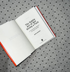 the subtle art of not giving a f ck a counterintuitive approach to living a good life by mark manson 1