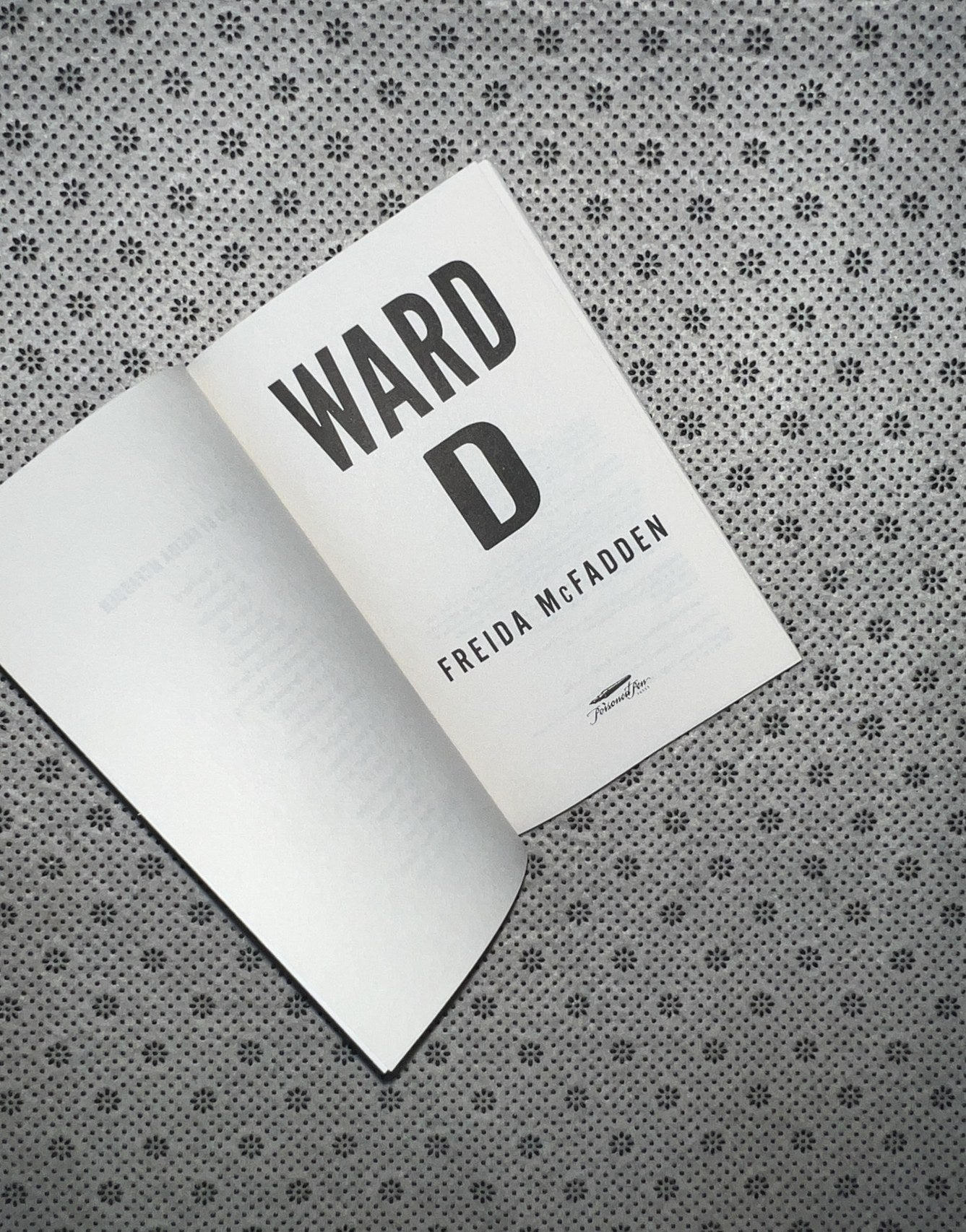 WARD D by Freida McFadden