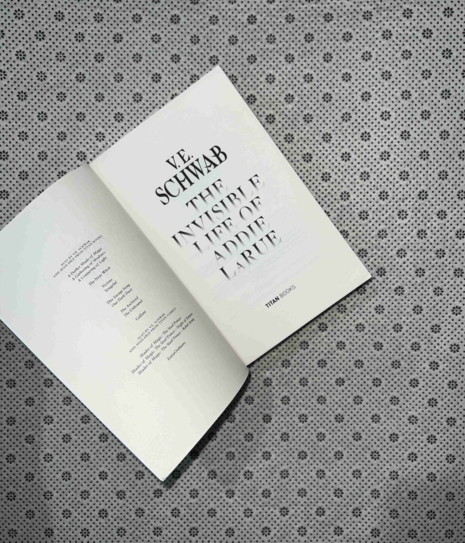 the invisible life of addie larue by v e schwab 1