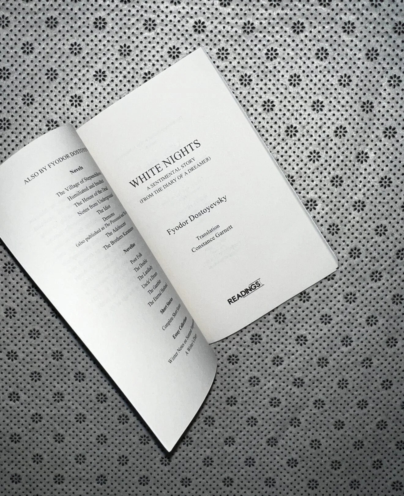 white nights by fyodor dostoyevsky
