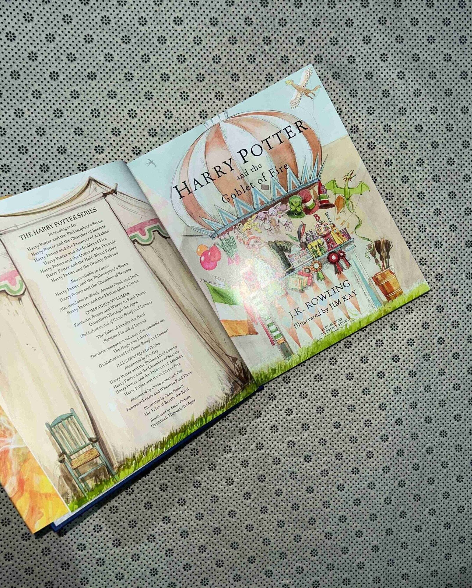 harry potter and the goblet of fire book 4 jim kay illustrated edition by j k rowling