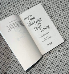 how to stop worrying and start living by dale carnegie