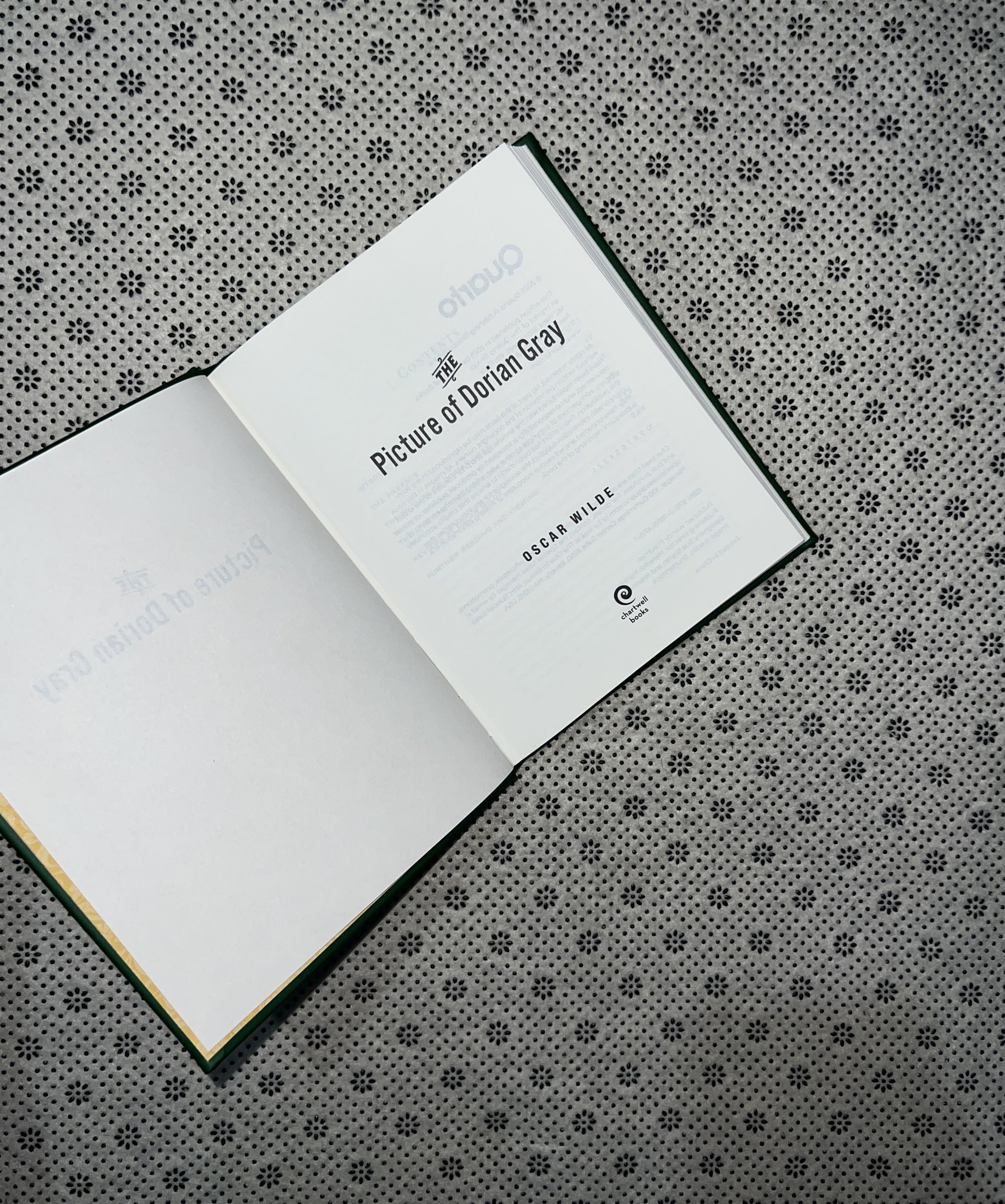 THE PICTURE OF DORIAN GRAY (Chartwell Deluxe Editions) by  Oscar Wilde