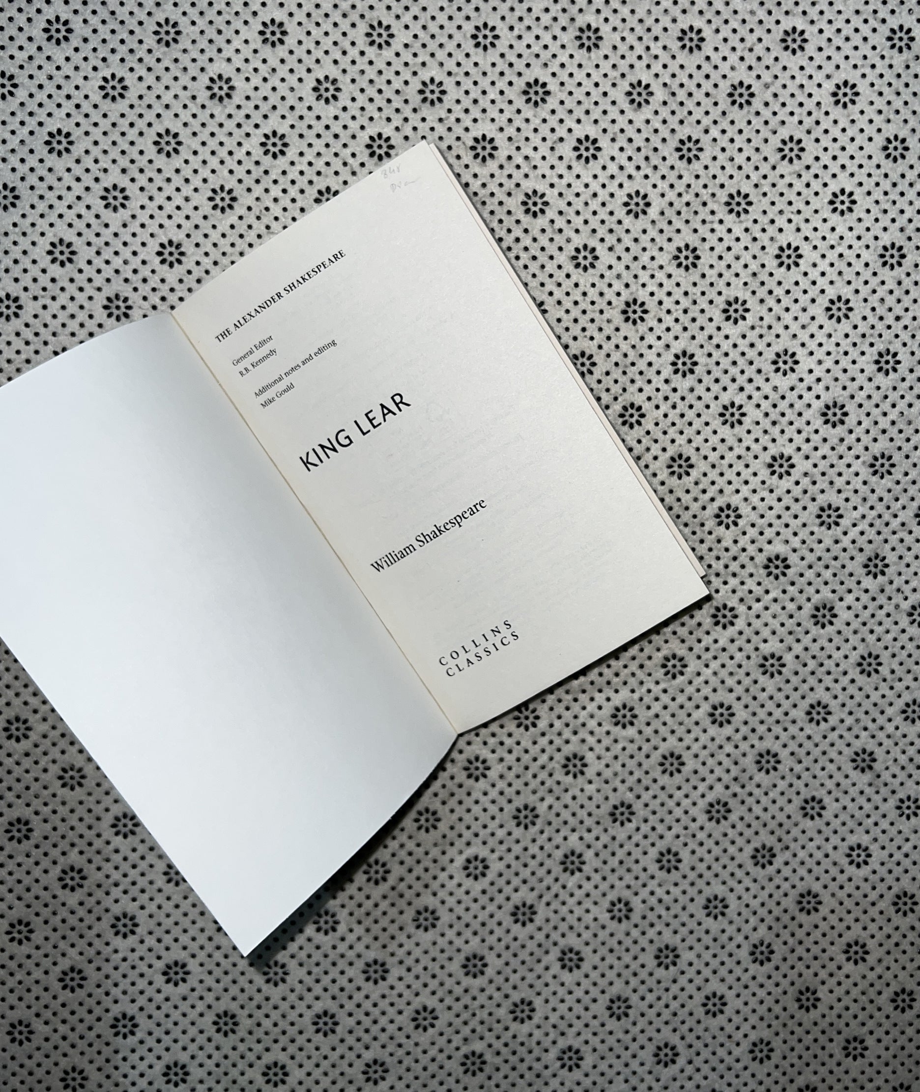 KING LEAR (Collins Classics) by William Shakespeare
