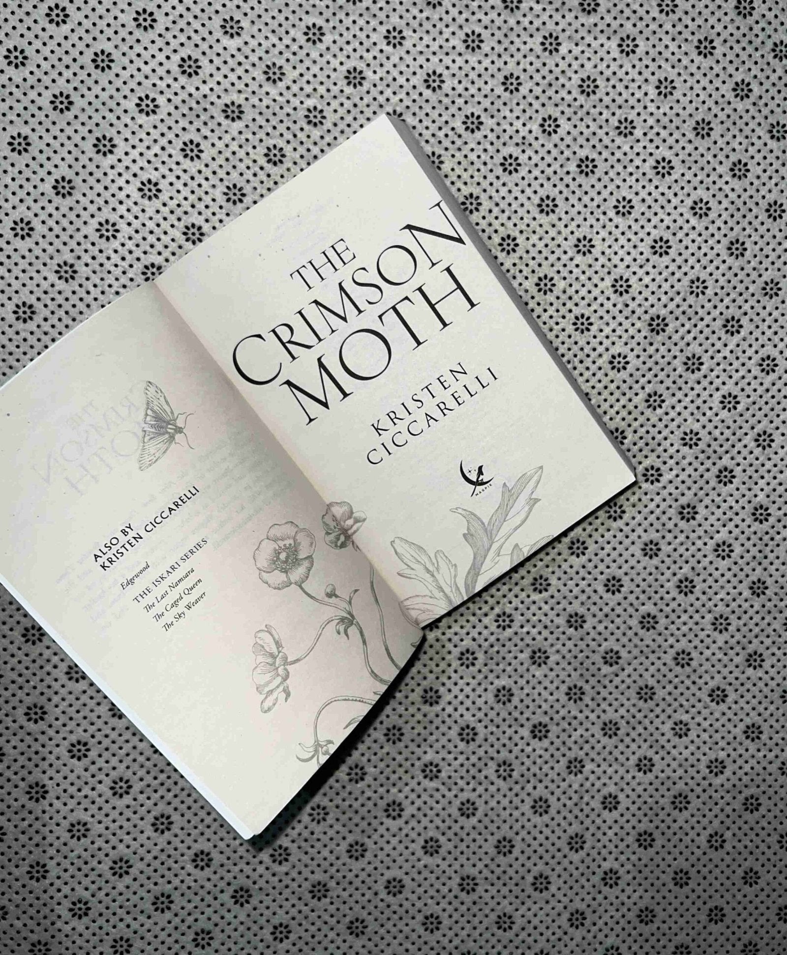 the crimson moth the crimson moth series book 1 by kristen ciccarelli