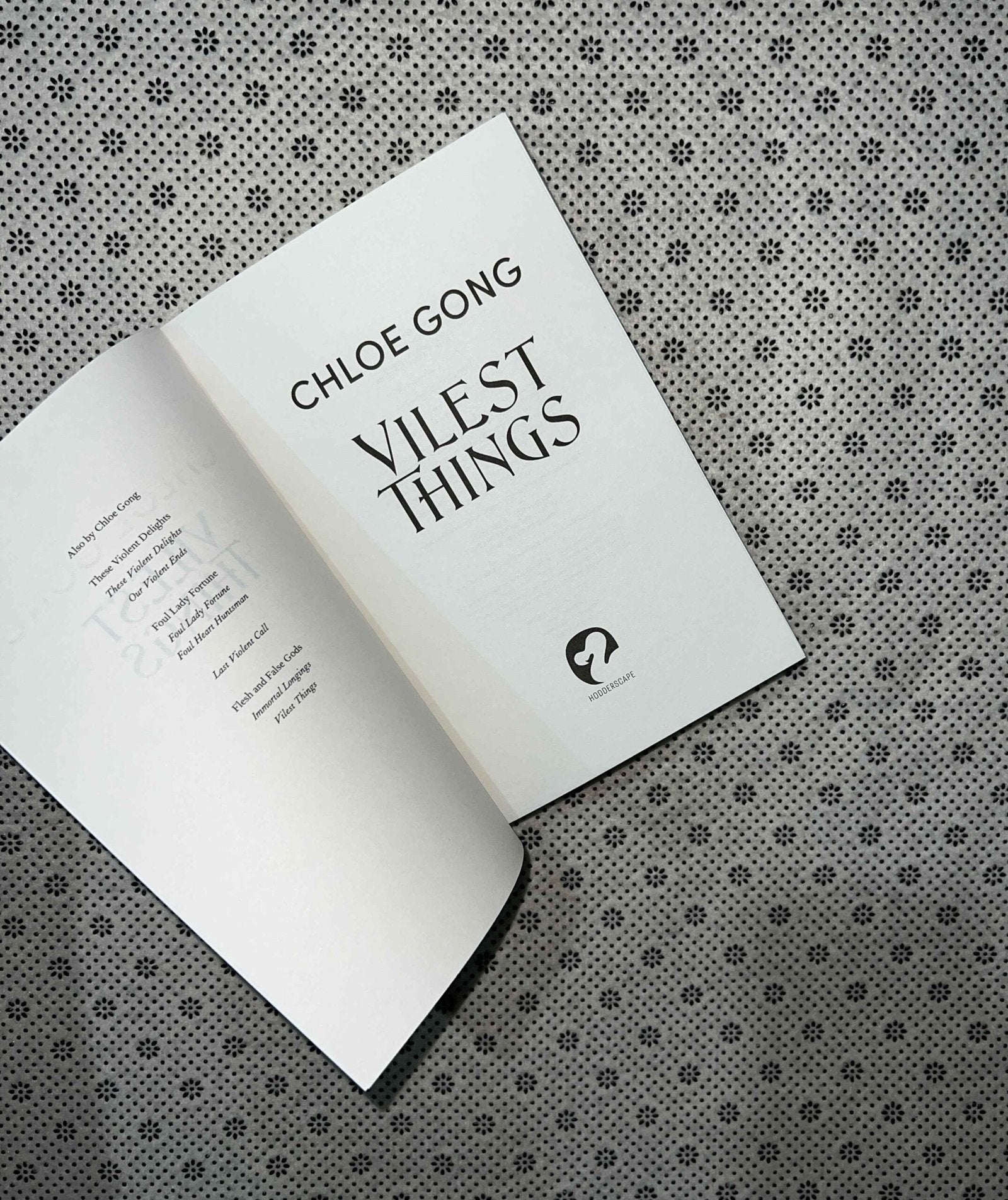 vilest things flesh and false gods series book 2 by chloe gong
