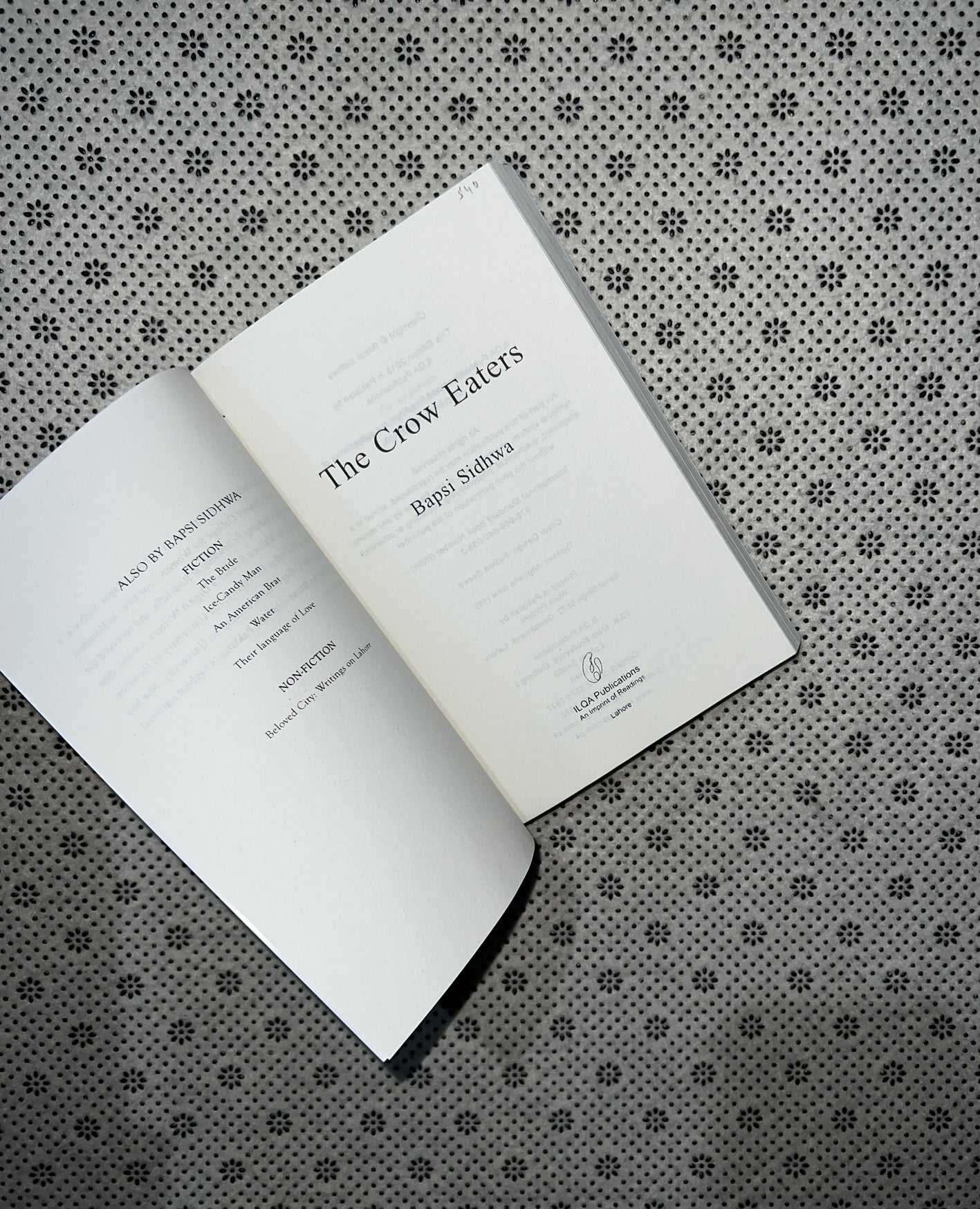 THE CROW EATERS by Bapsi Sidhwa