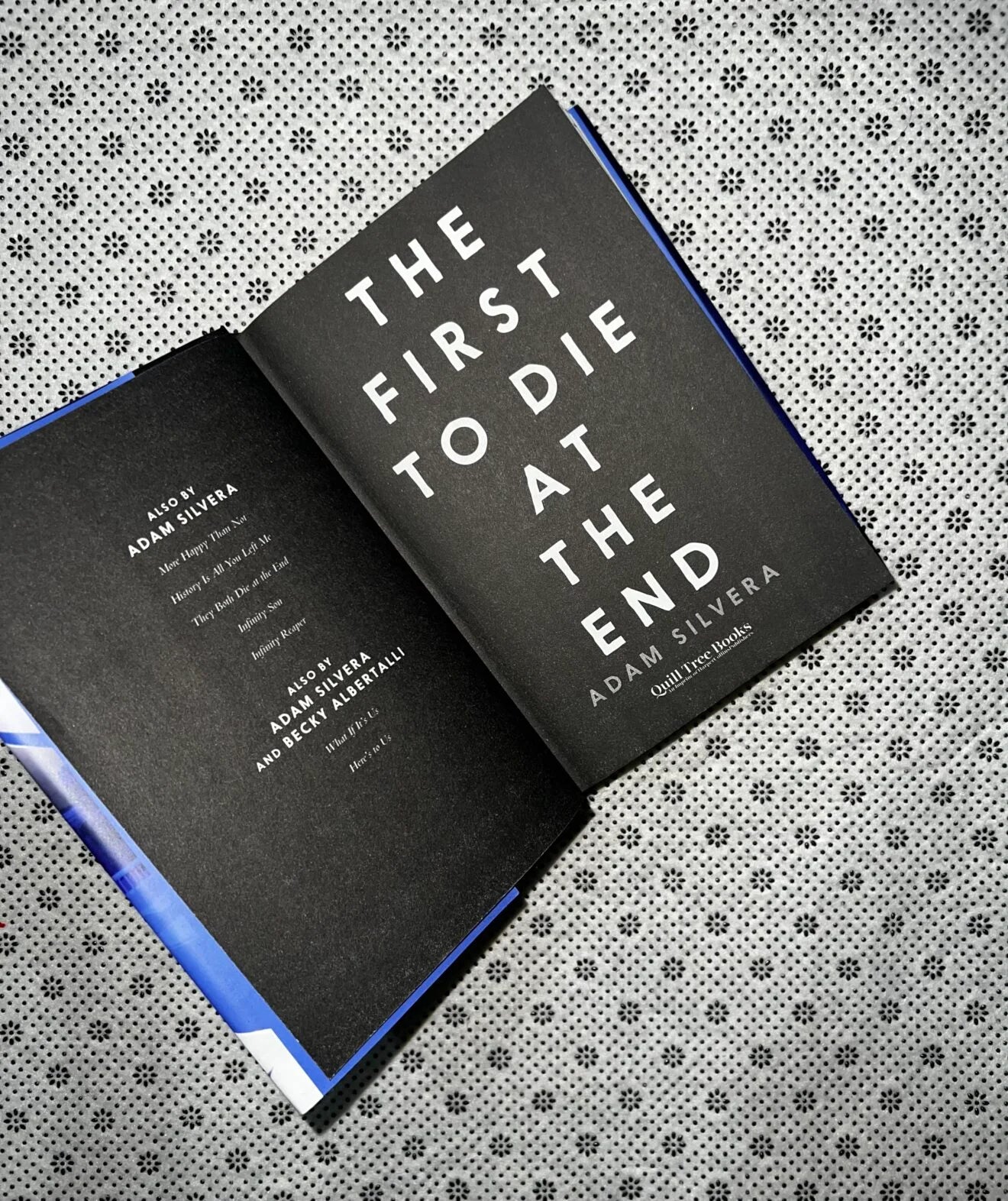 the first to die at the end they both die at the end series book 2 by adam silvera 1