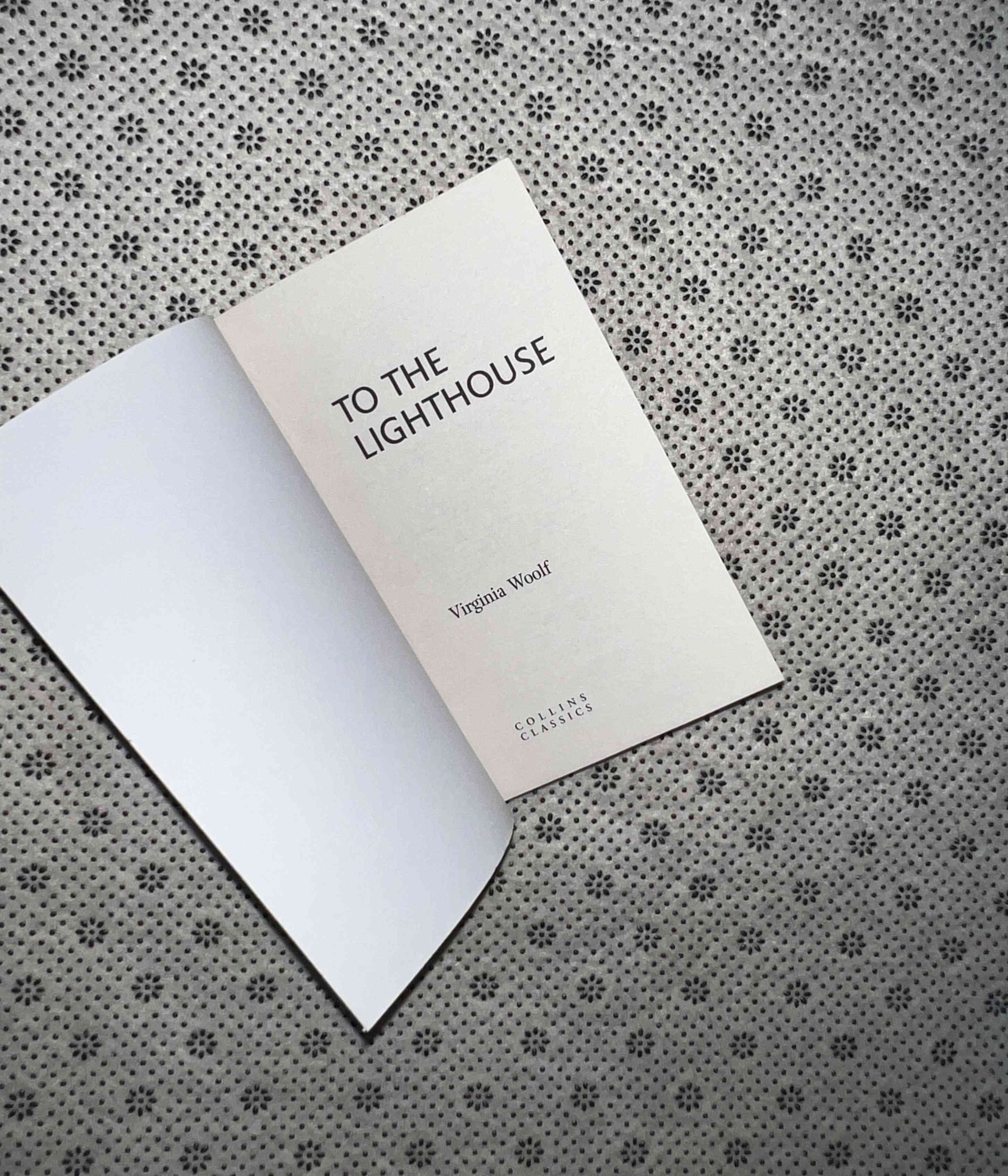 TO THE LIGHTHOUSE by Virginia Woolf