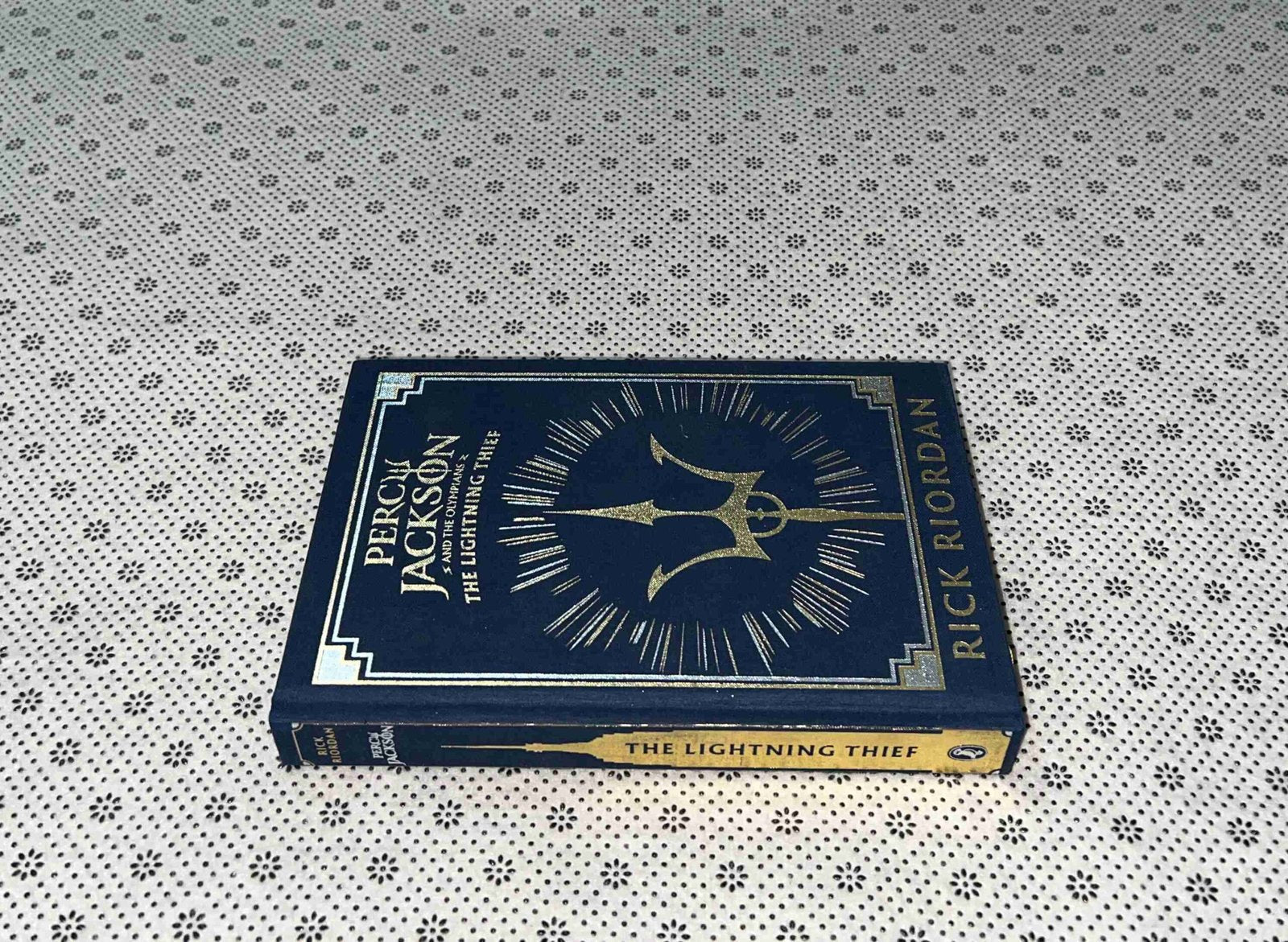 the lightning thief percy jackson and the olympians series book 1 deluxe collectors edition by rick riordan