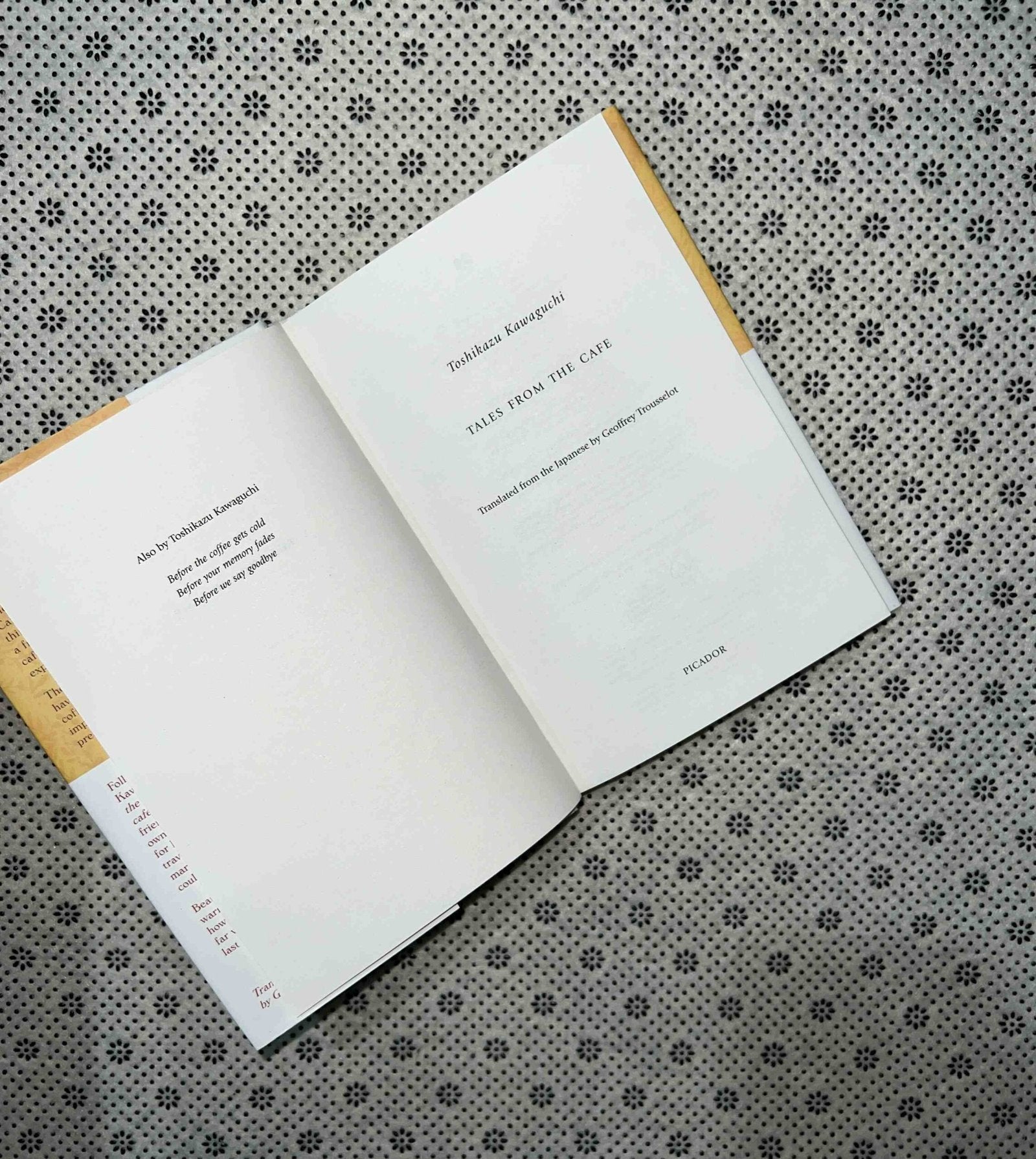 tales from the cafe before the coffee gets cold series book 2 coloured edges by toshikazu kawaguchi