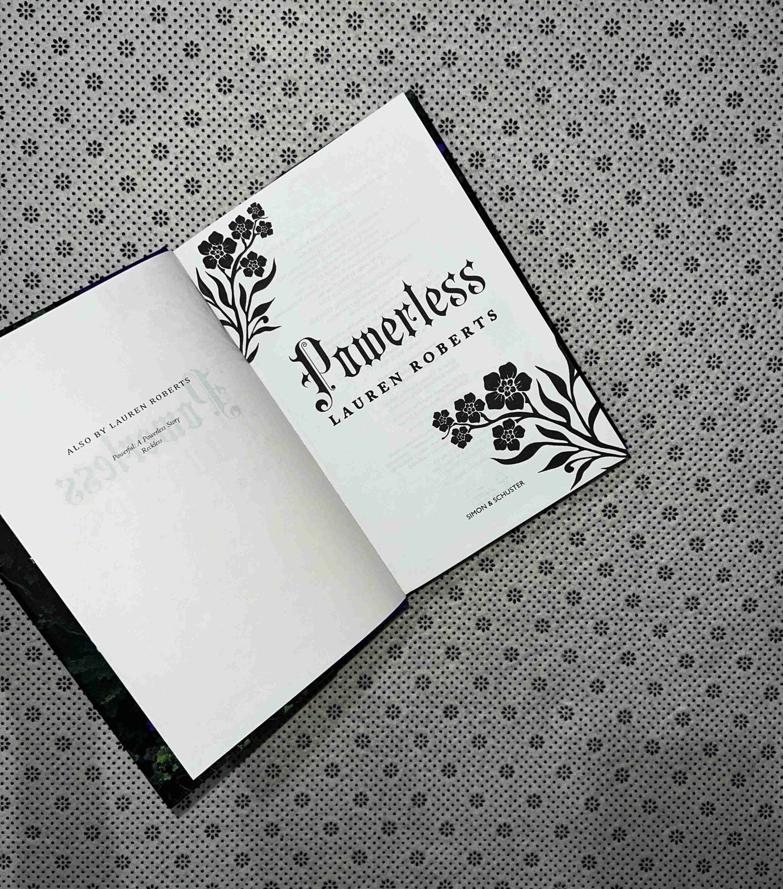 powerless deluxe collectors edition the powerless series book 1 by lauren roberts