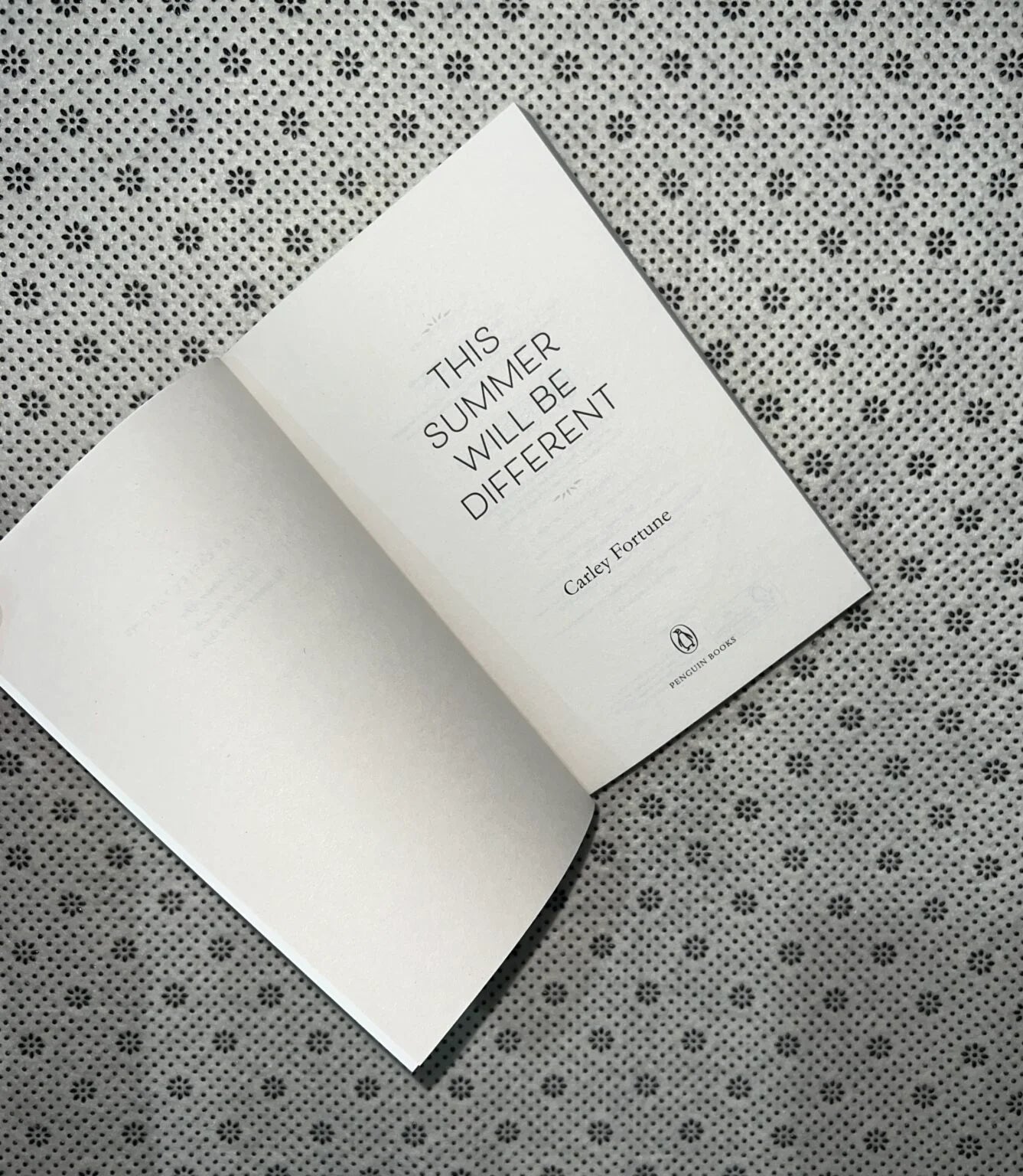 this summer will be different by carley fortune
