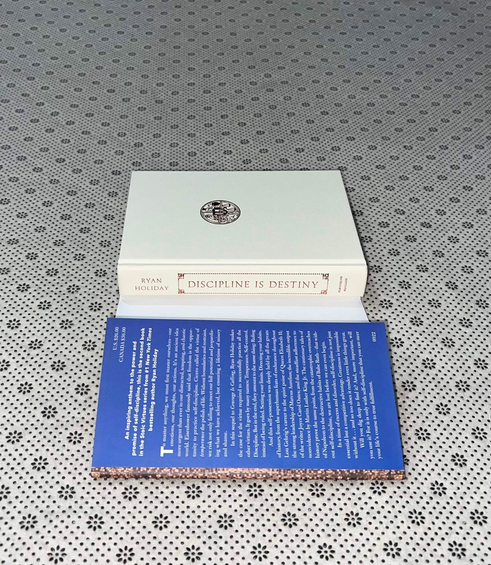 discipline is destiny the power of self control the stoic virtues series by ryan holiday