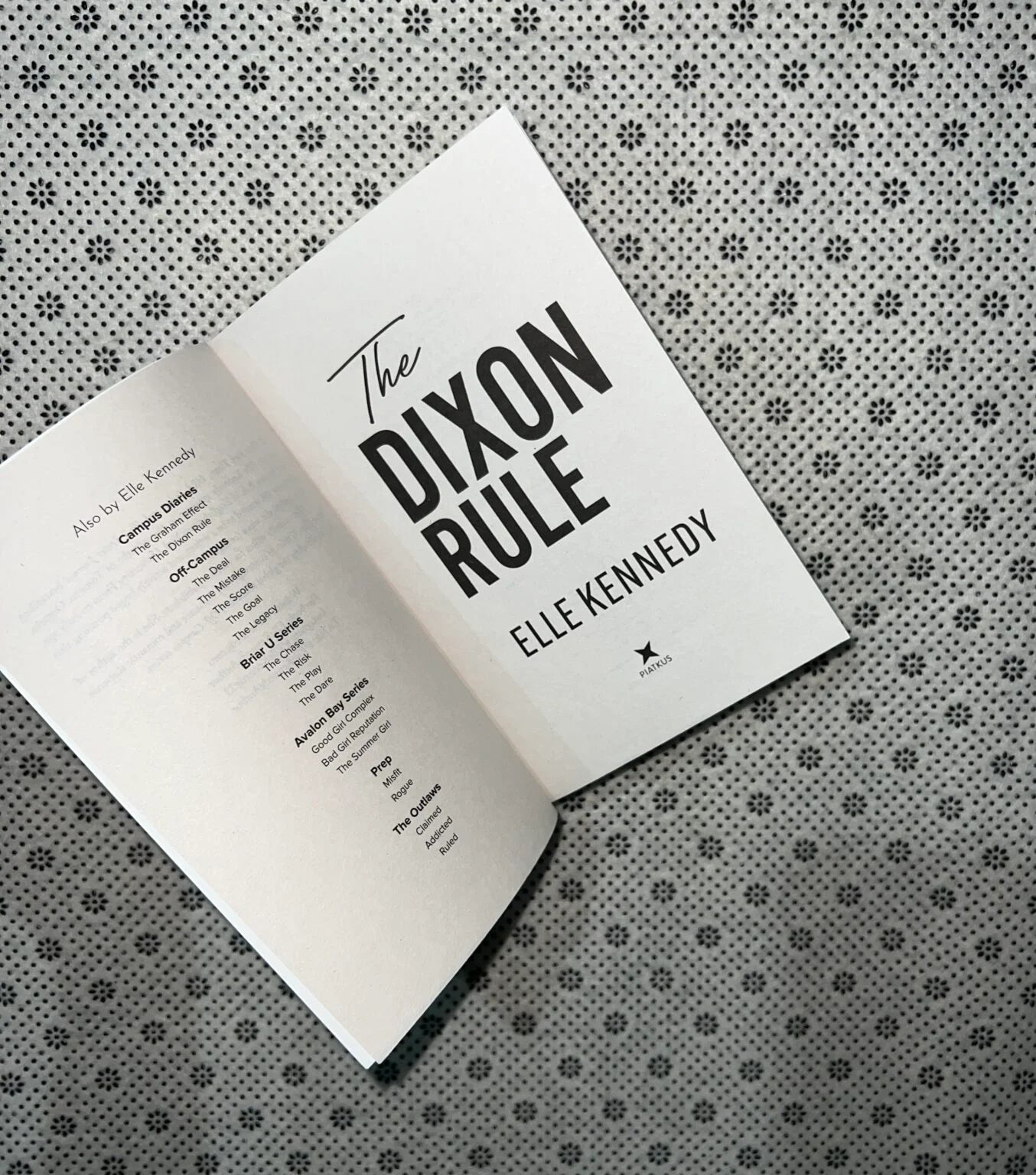 the dixon rule campus diaries series book 2 by elle kennedy